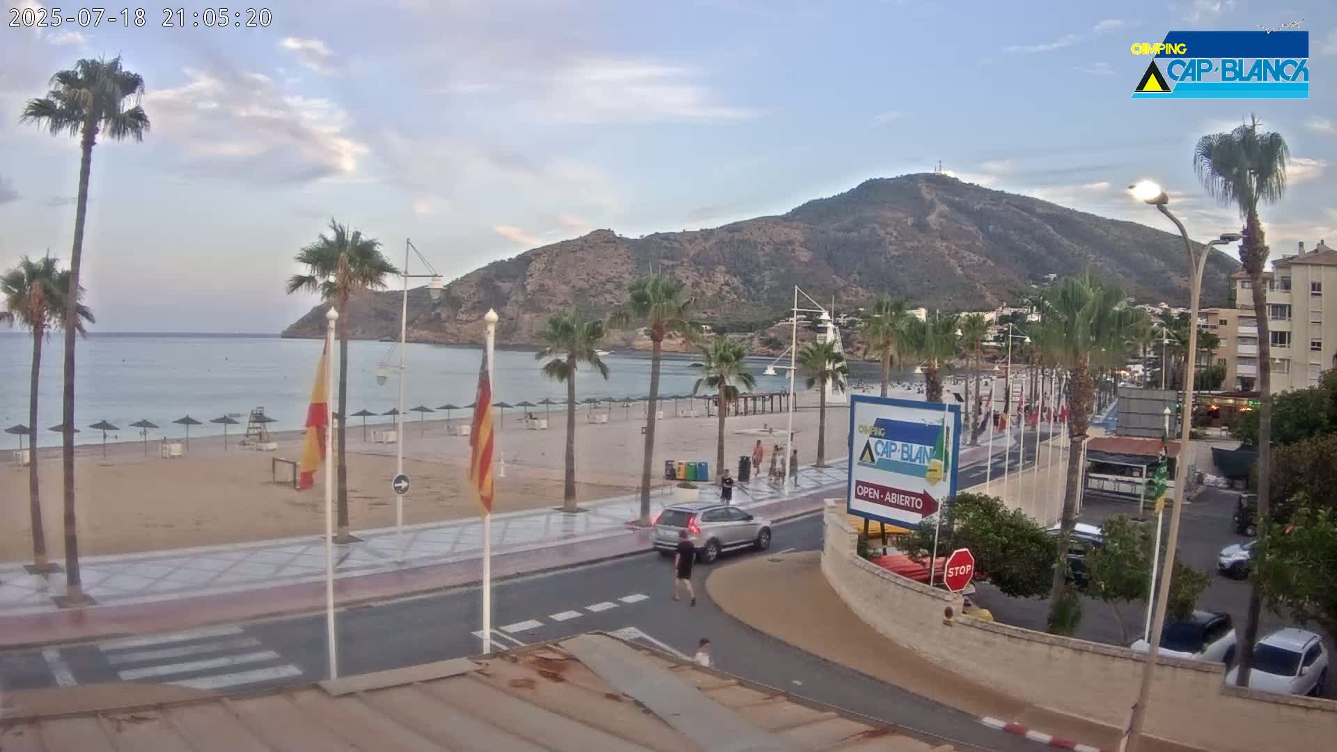 Altea, Albir Beach Live Cam -  Alicante, Valencia, Spain