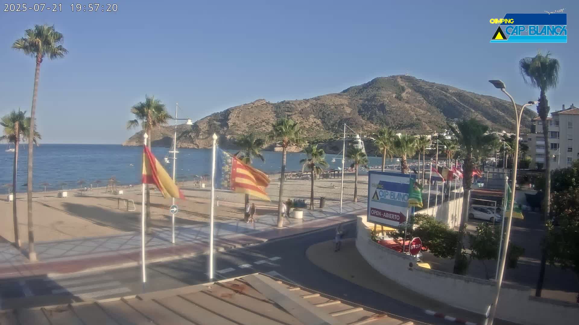 Altea, Albir Beach Live Cam -  Alicante, Valencia, Spain
