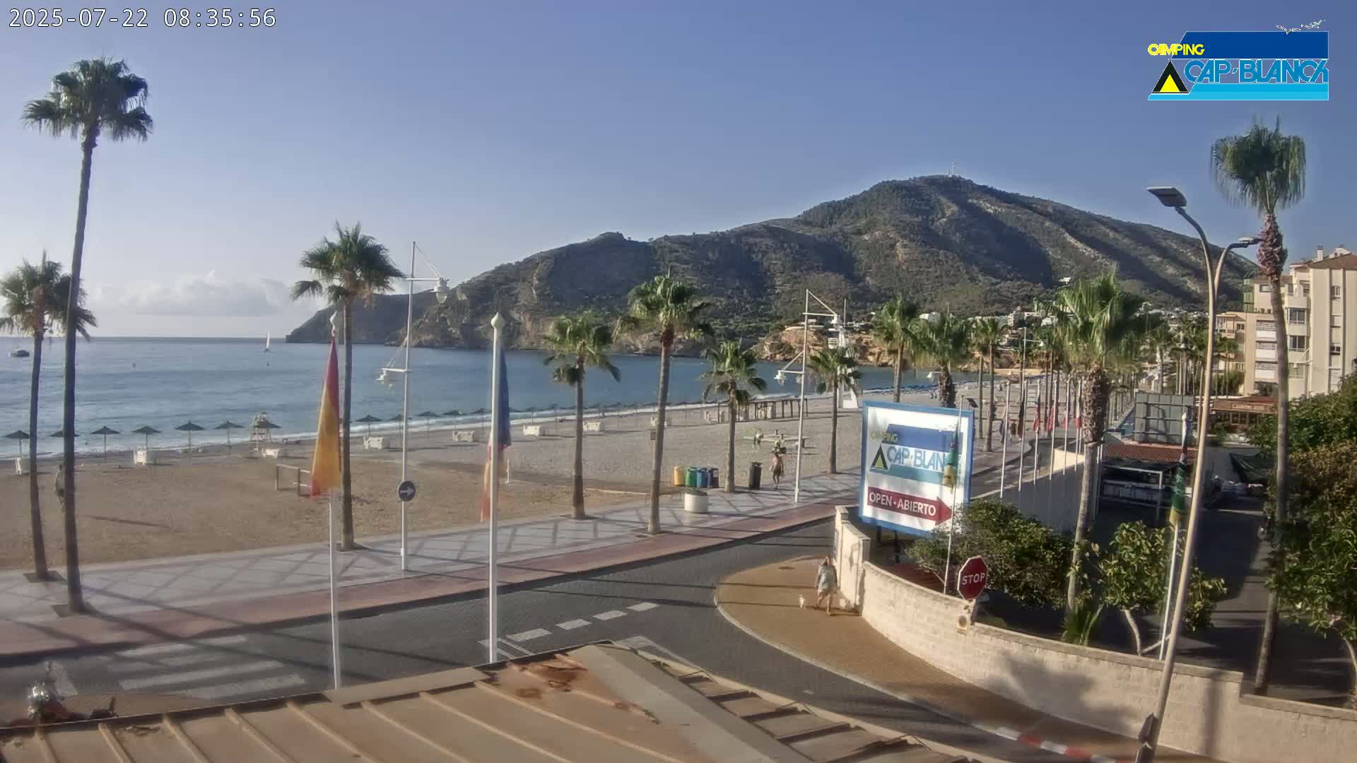 Altea, Albir Beach Live Cam -  Alicante, Valencia, Spain