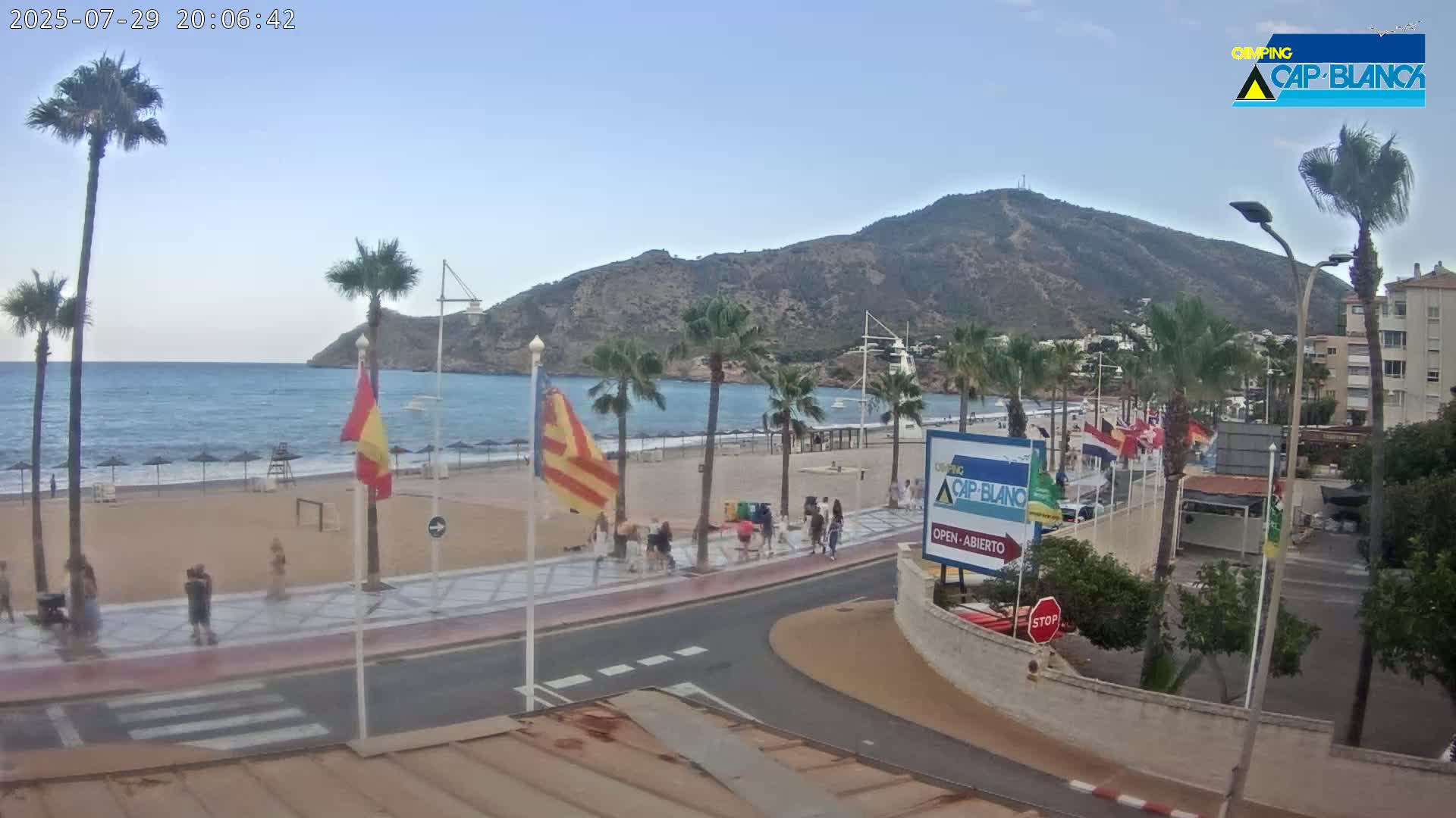 Altea, Albir Beach Live Cam -  Alicante, Valencia, Spain