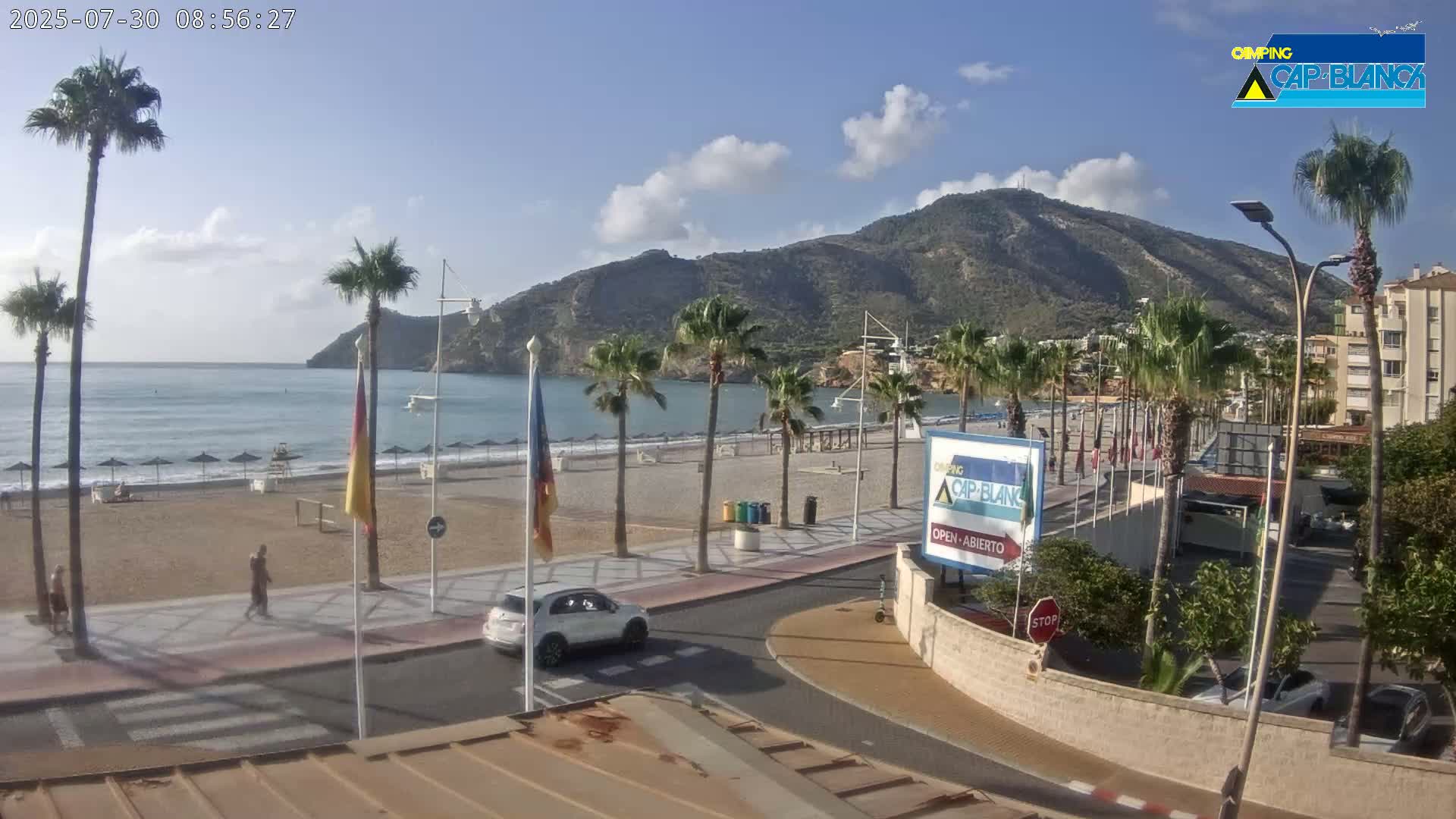 Altea, Albir Beach Live Cam -  Alicante, Valencia, Spain