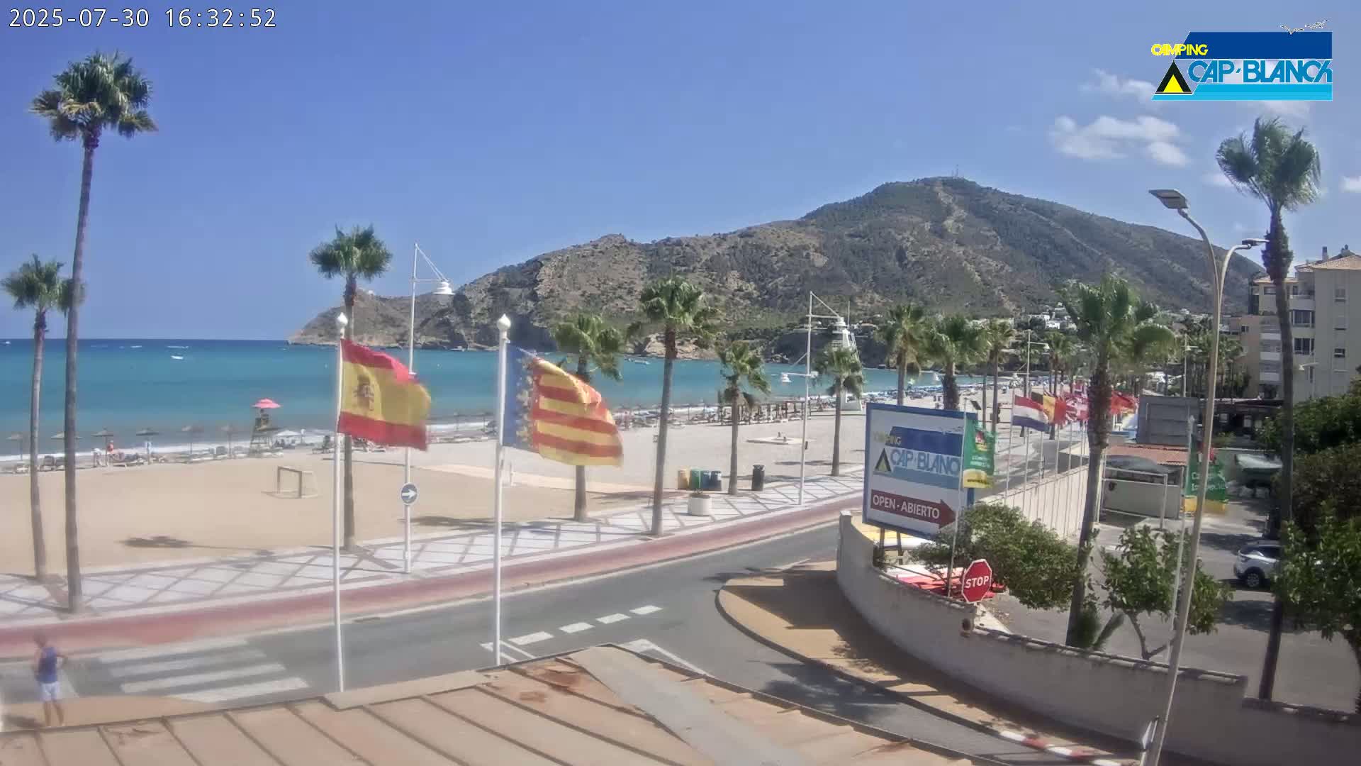 Altea, Albir Beach Live Cam -  Alicante, Valencia, Spain