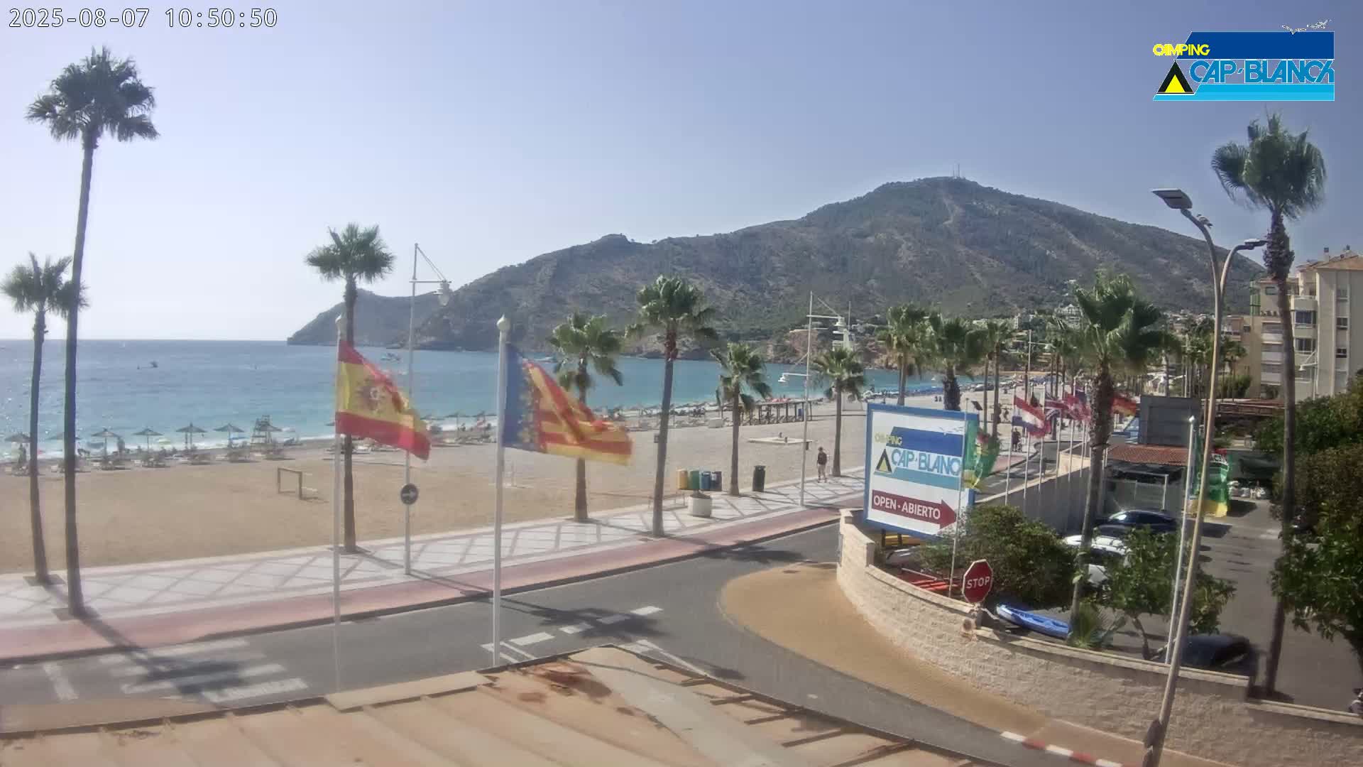 Altea, Albir Beach Live Cam -  Alicante, Valencia, Spain