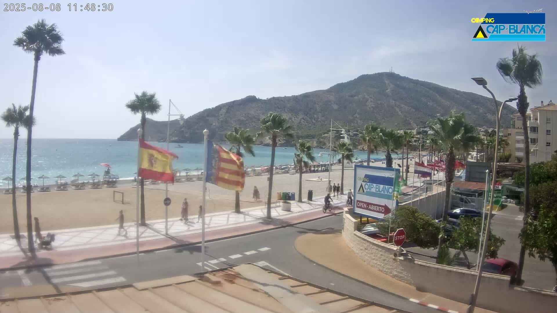 Altea, Albir Beach Live Cam -  Alicante, Valencia, Spain