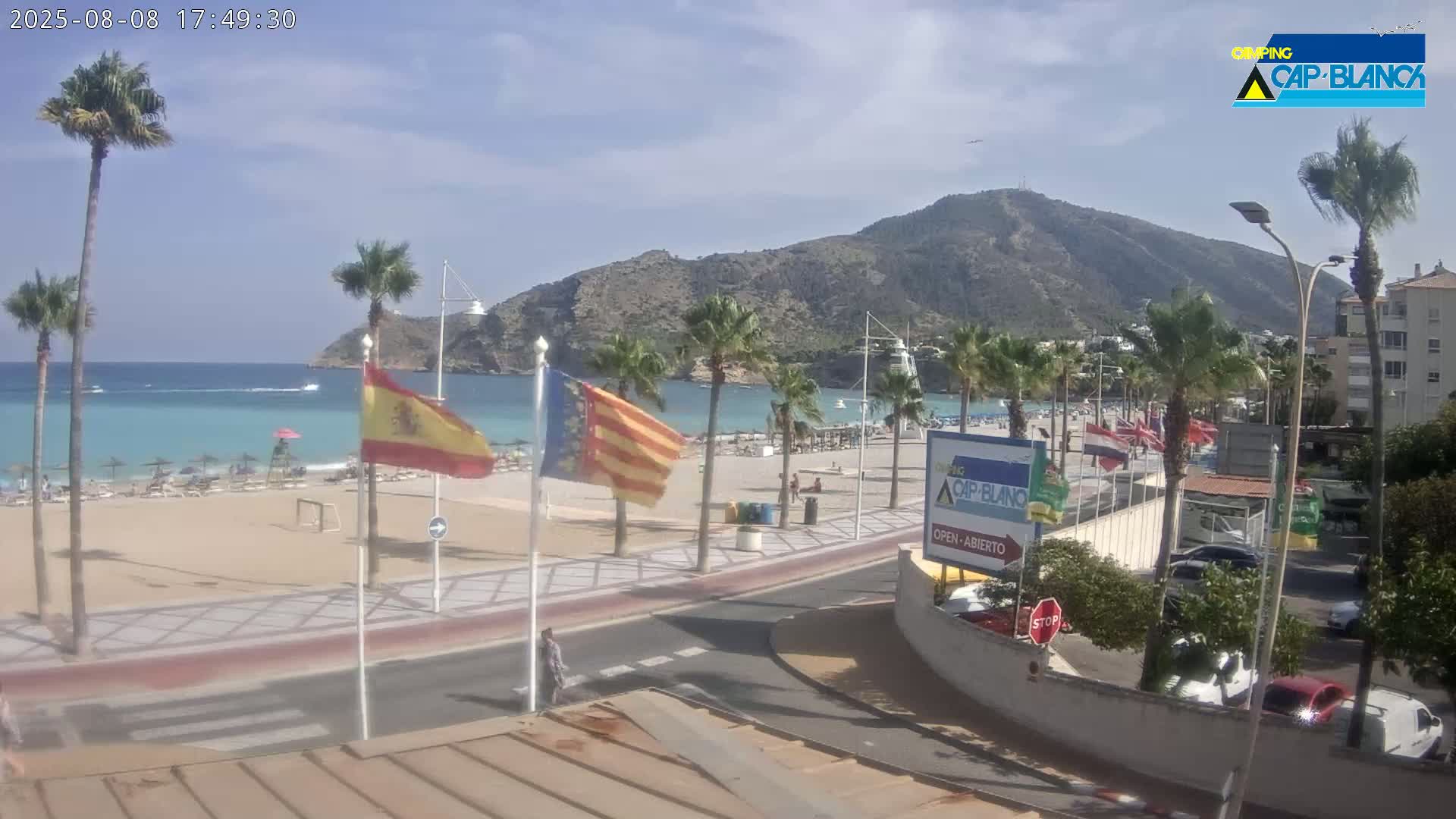 Altea, Albir Beach Live Cam -  Alicante, Valencia, Spain