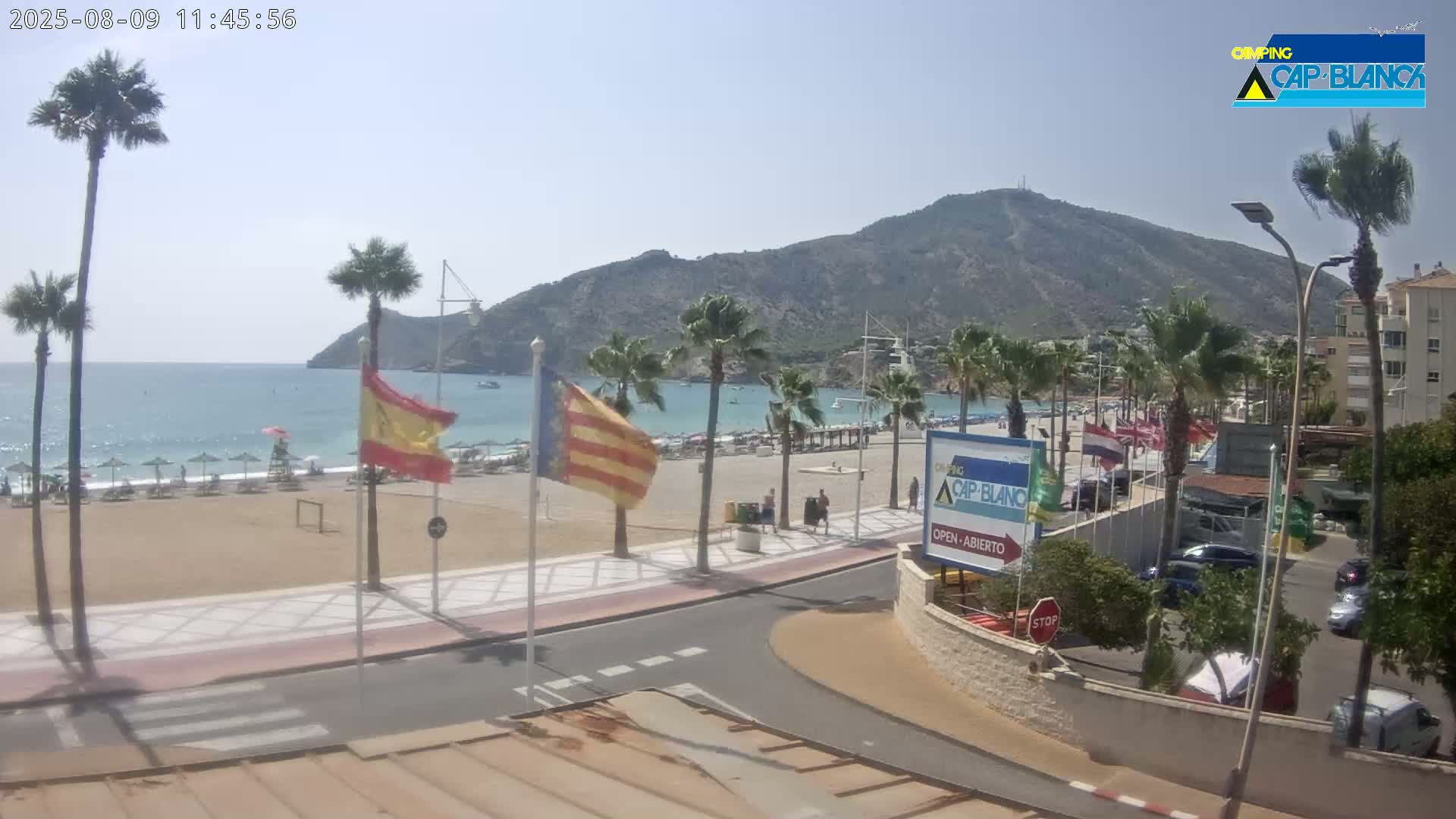Altea, Albir Beach Live Cam -  Alicante, Valencia, Spain