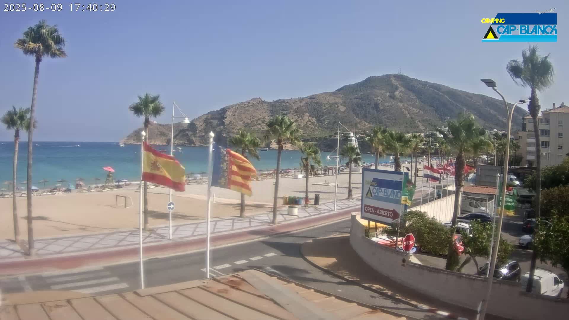 Altea, Albir Beach Live Cam -  Alicante, Valencia, Spain
