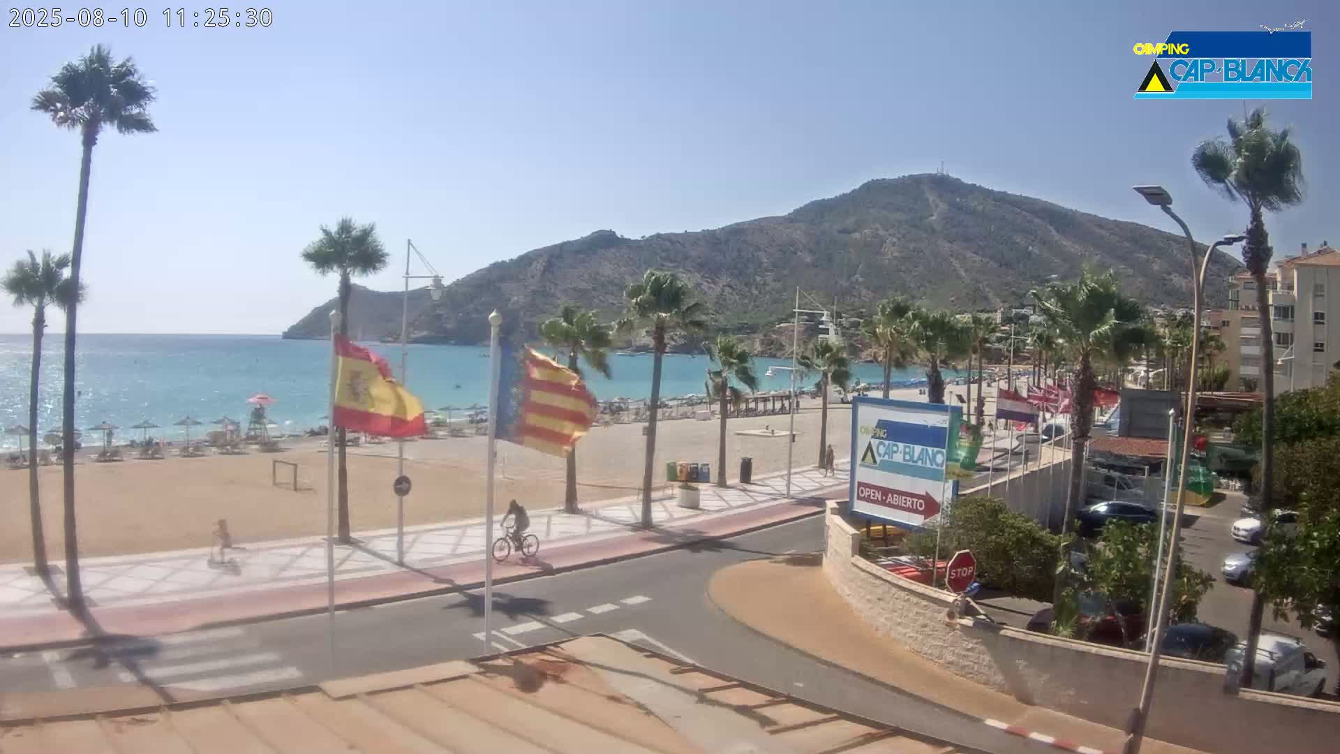 Altea, Albir Beach Live Cam -  Alicante, Valencia, Spain
