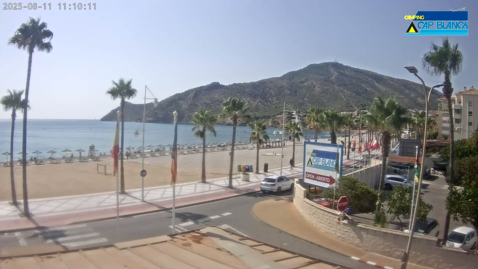 Altea, Albir Beach Live Cam -  Alicante, Valencia, Spain
