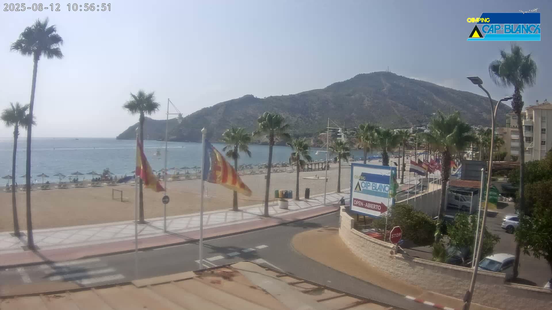 Altea, Albir Beach Live Cam -  Alicante, Valencia, Spain