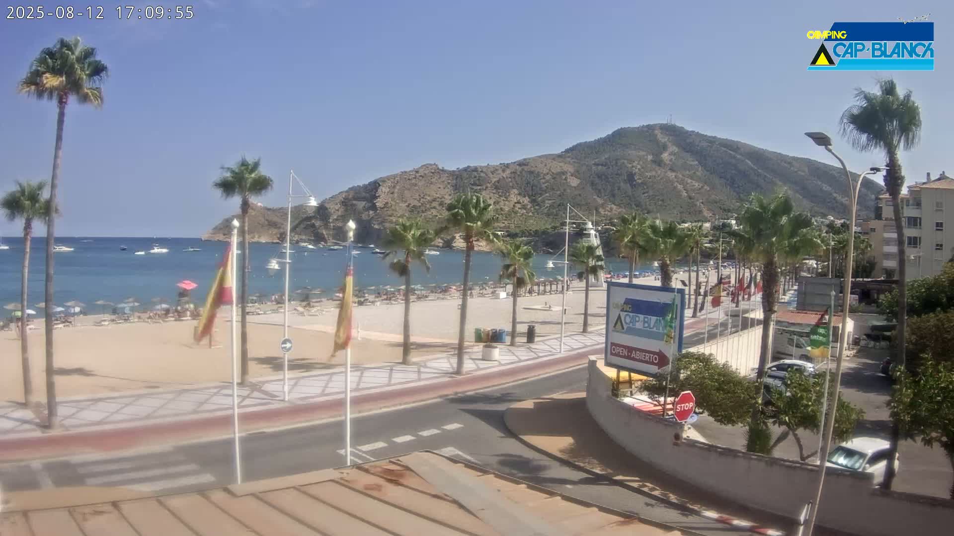 Altea, Albir Beach Live Cam -  Alicante, Valencia, Spain