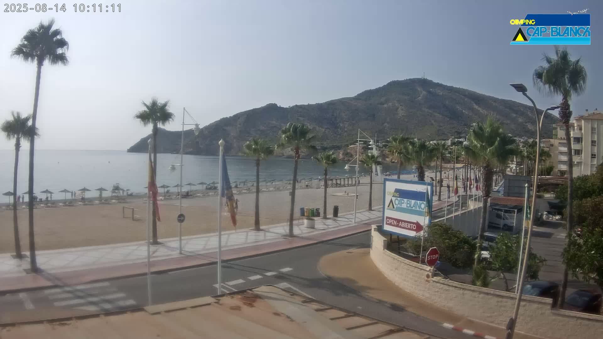 Altea, Albir Beach Live Cam -  Alicante, Valencia, Spain