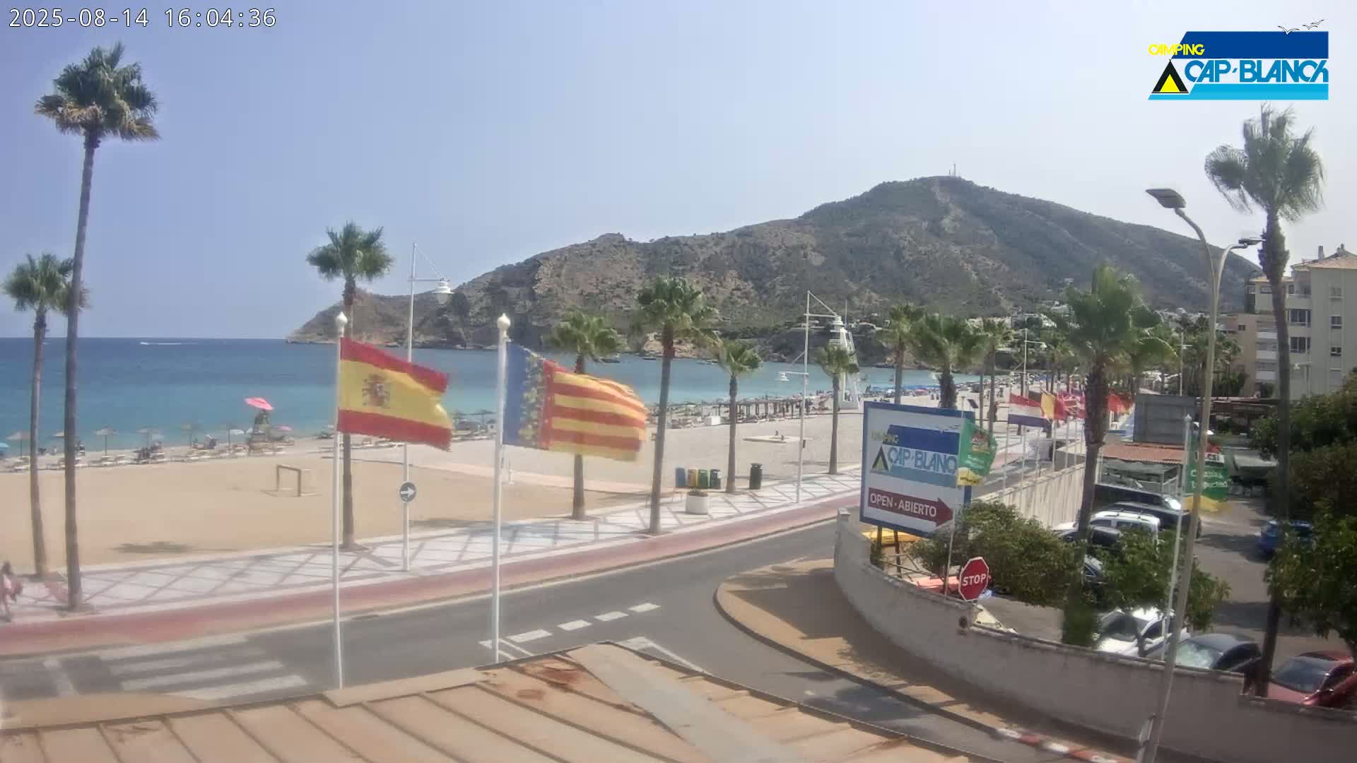 Altea, Albir Beach Live Cam -  Alicante, Valencia, Spain