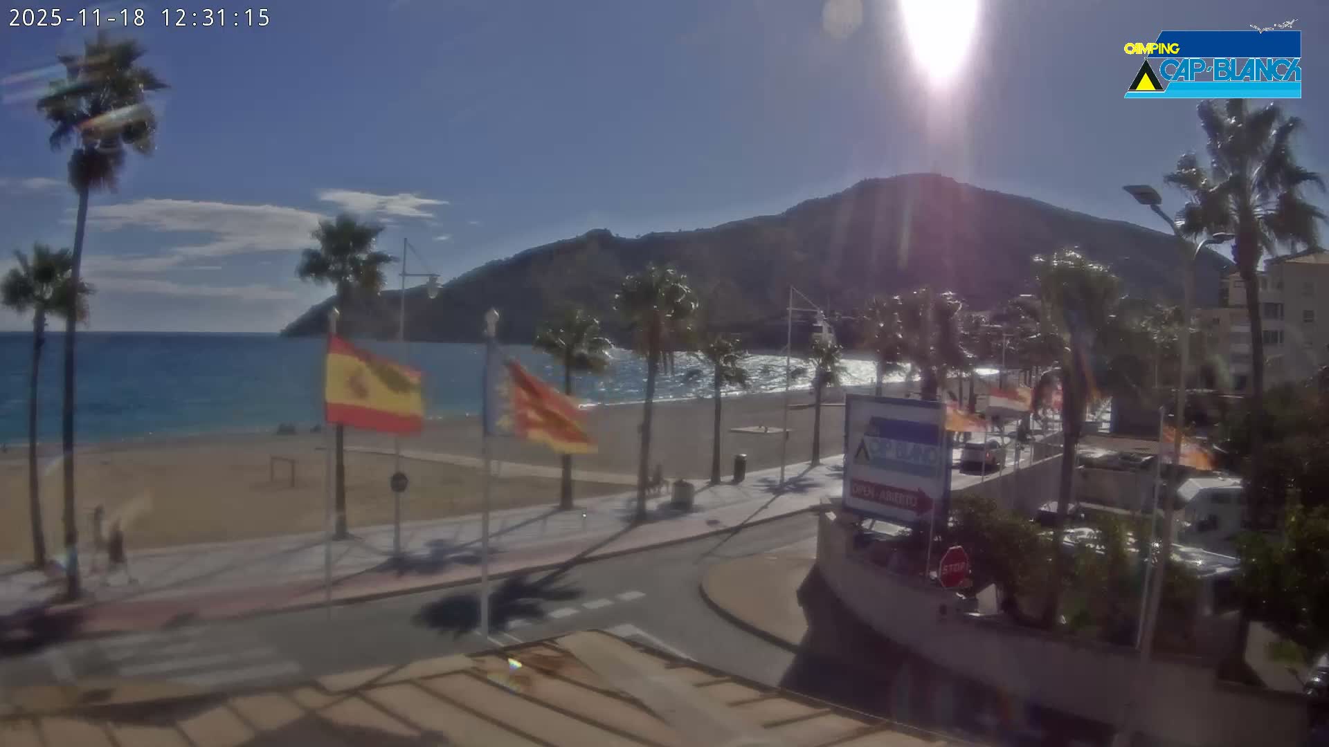 Altea, Albir Beach Live Cam -  Alicante, Valencia, Spain