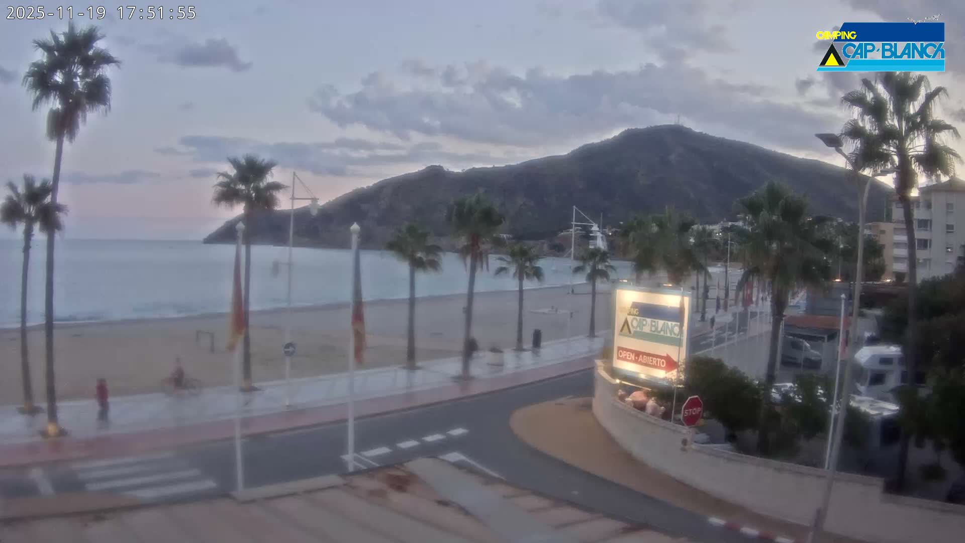 Altea, Albir Beach Live Cam -  Alicante, Valencia, Spain