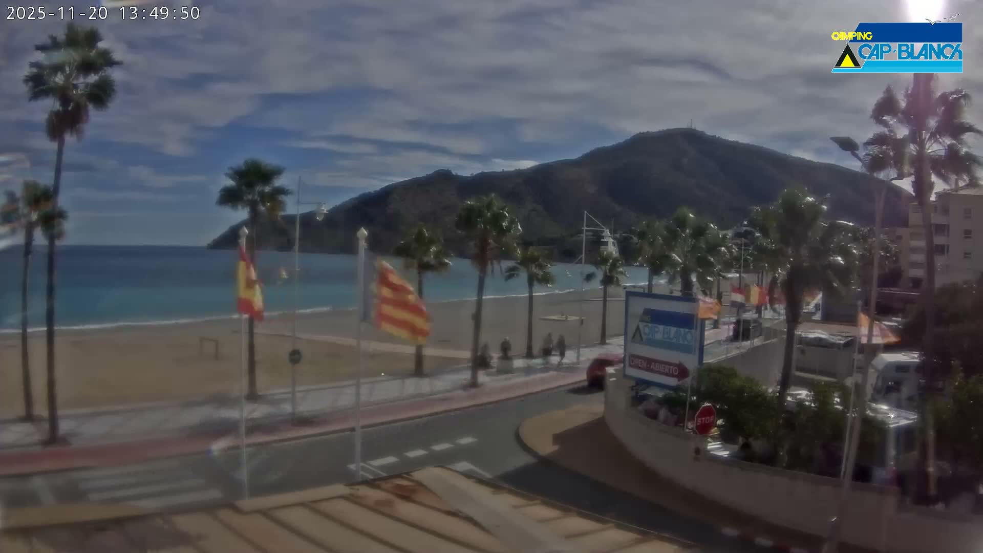 Altea, Albir Beach Live Cam -  Alicante, Valencia, Spain