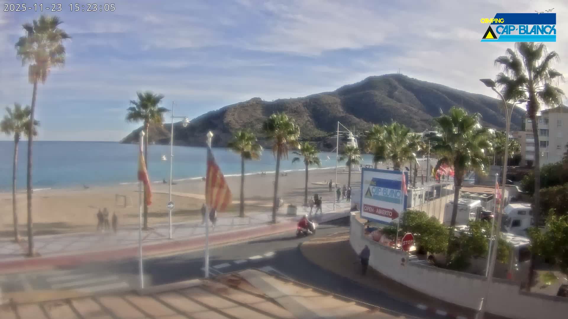 Altea, Albir Beach Live Cam -  Alicante, Valencia, Spain
