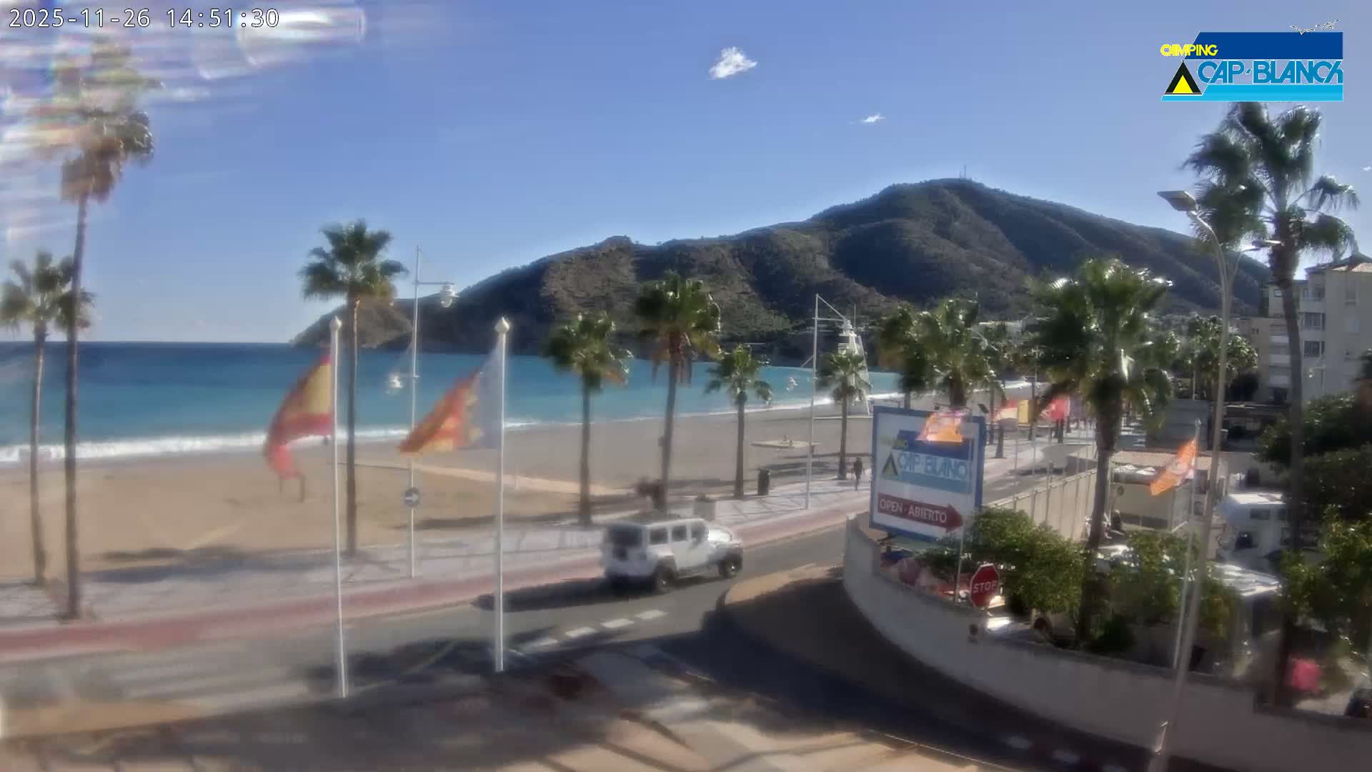 Altea, Albir Beach Live Cam -  Alicante, Valencia, Spain