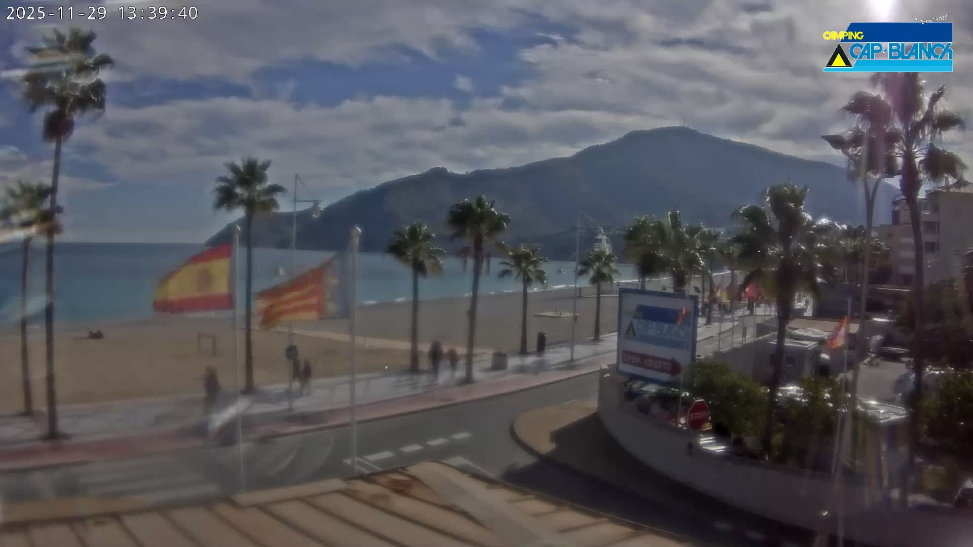 Altea, Albir Beach Live Cam -  Alicante, Valencia, Spain