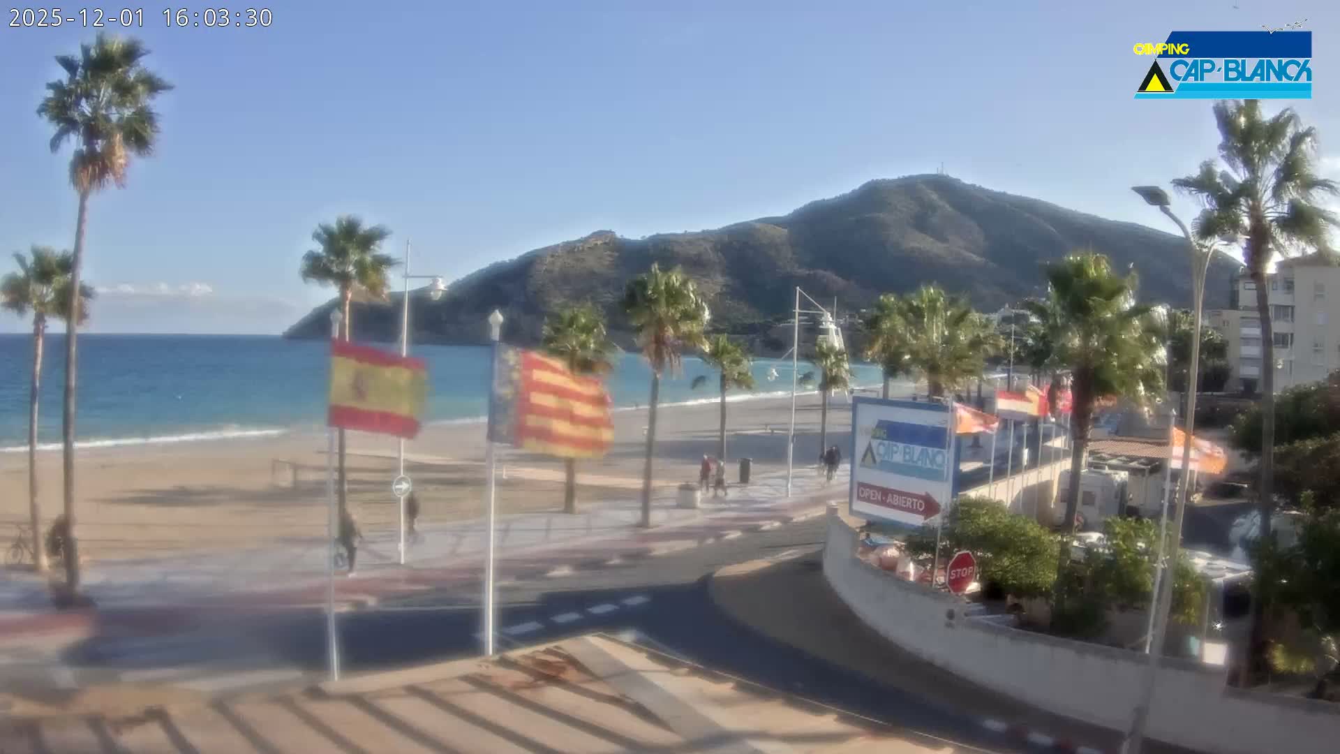 Altea, Albir Beach Live Cam -  Alicante, Valencia, Spain