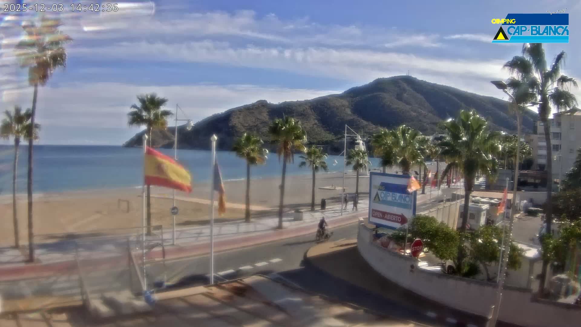 Altea, Albir Beach Live Cam -  Alicante, Valencia, Spain
