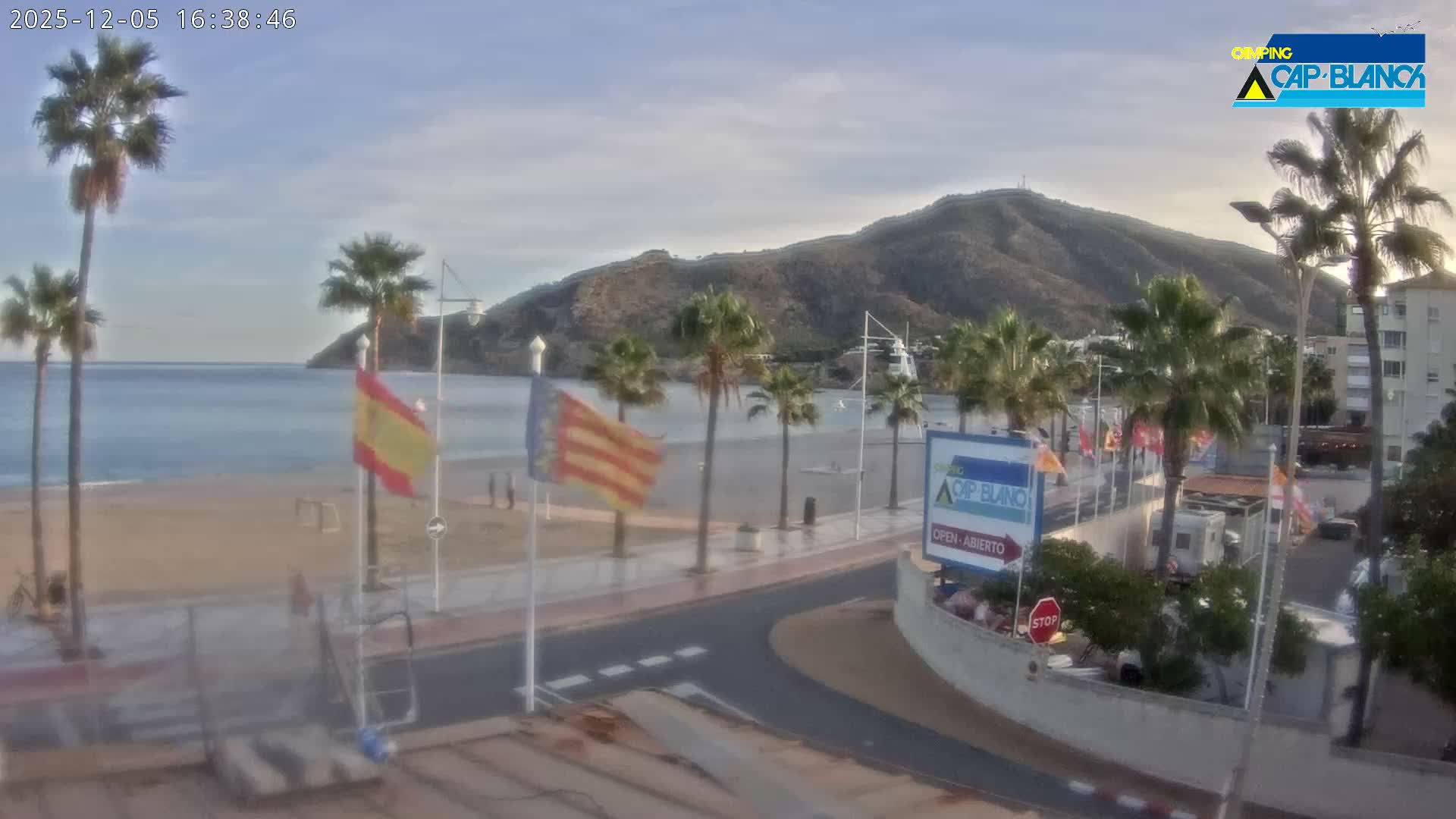Altea, Albir Beach Live Cam -  Alicante, Valencia, Spain