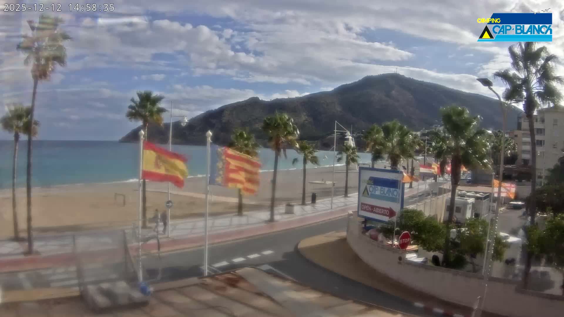 Altea, Albir Beach Live Cam -  Alicante, Valencia, Spain