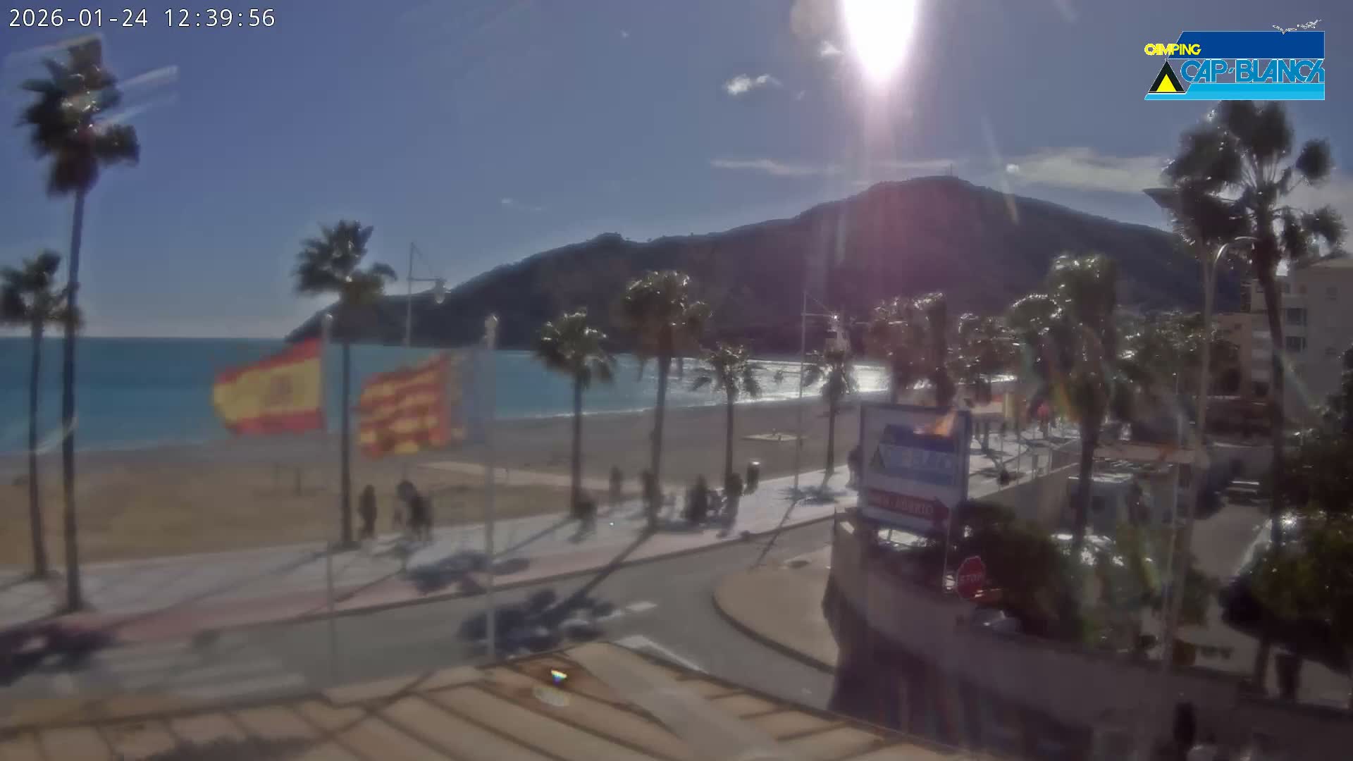 Altea, Albir Beach Live Cam -  Alicante, Valencia, Spain