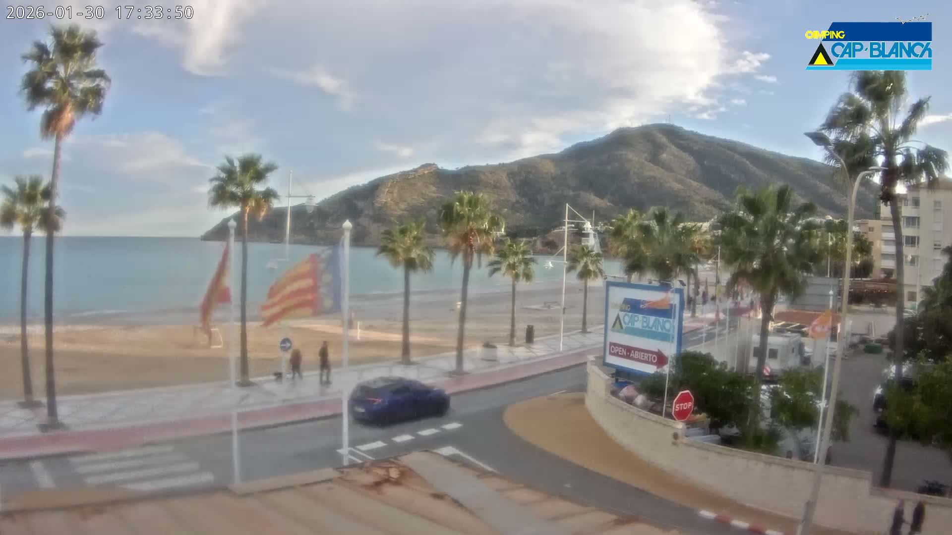 Altea, Albir Beach Live Cam -  Alicante, Valencia, Spain