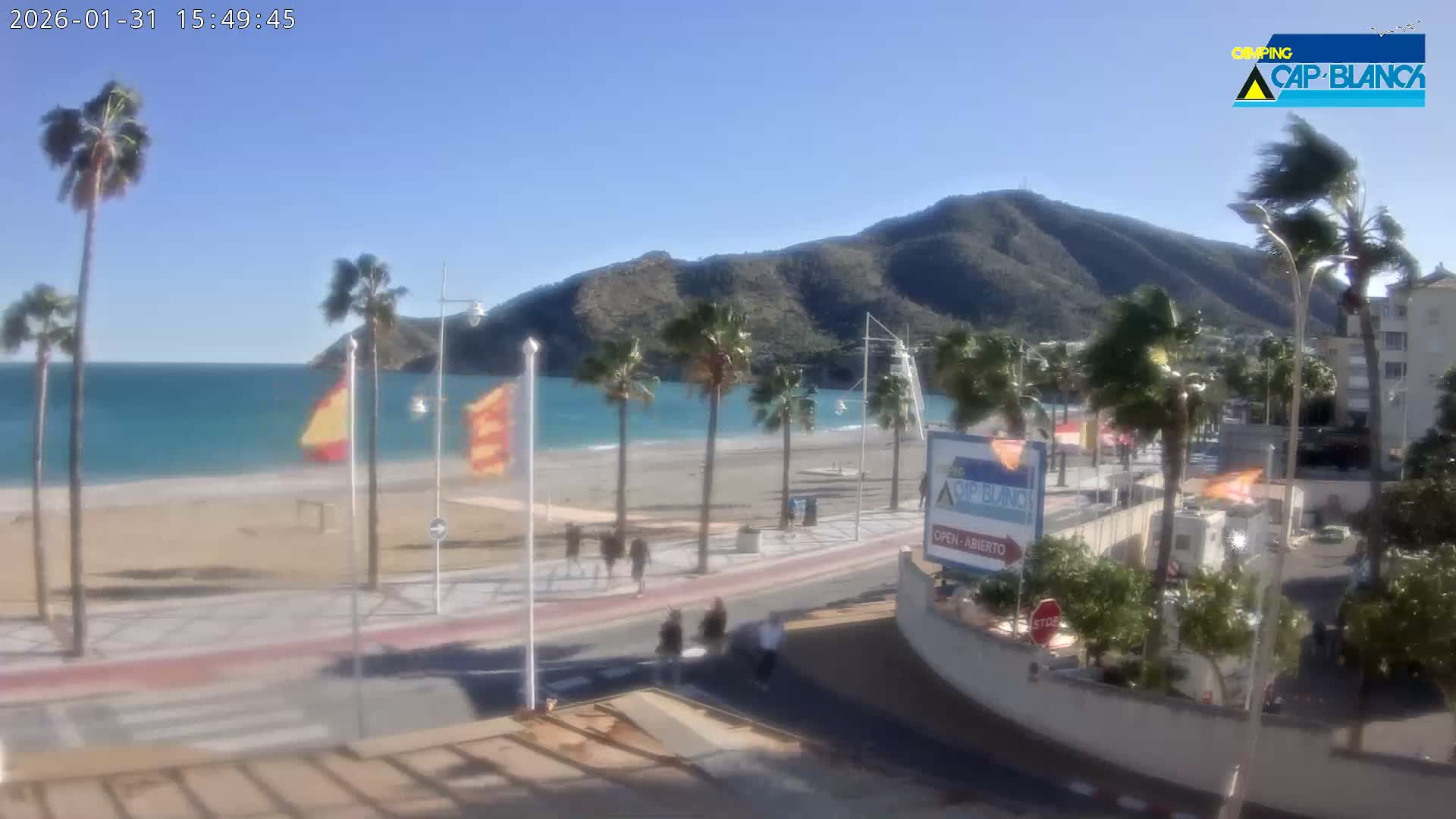 Altea, Albir Beach Live Cam -  Alicante, Valencia, Spain