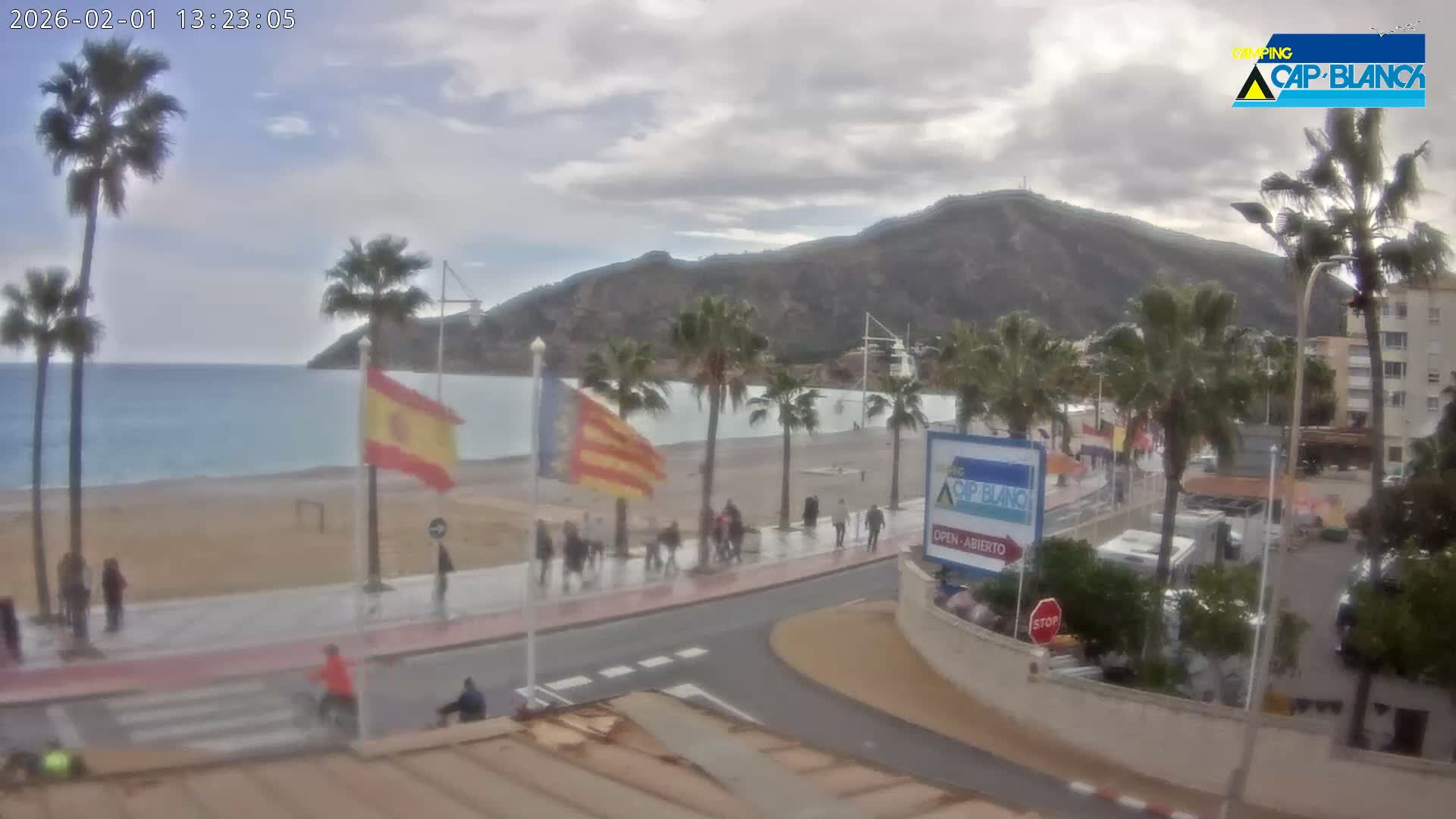 Altea, Albir Beach Live Cam -  Alicante, Valencia, Spain