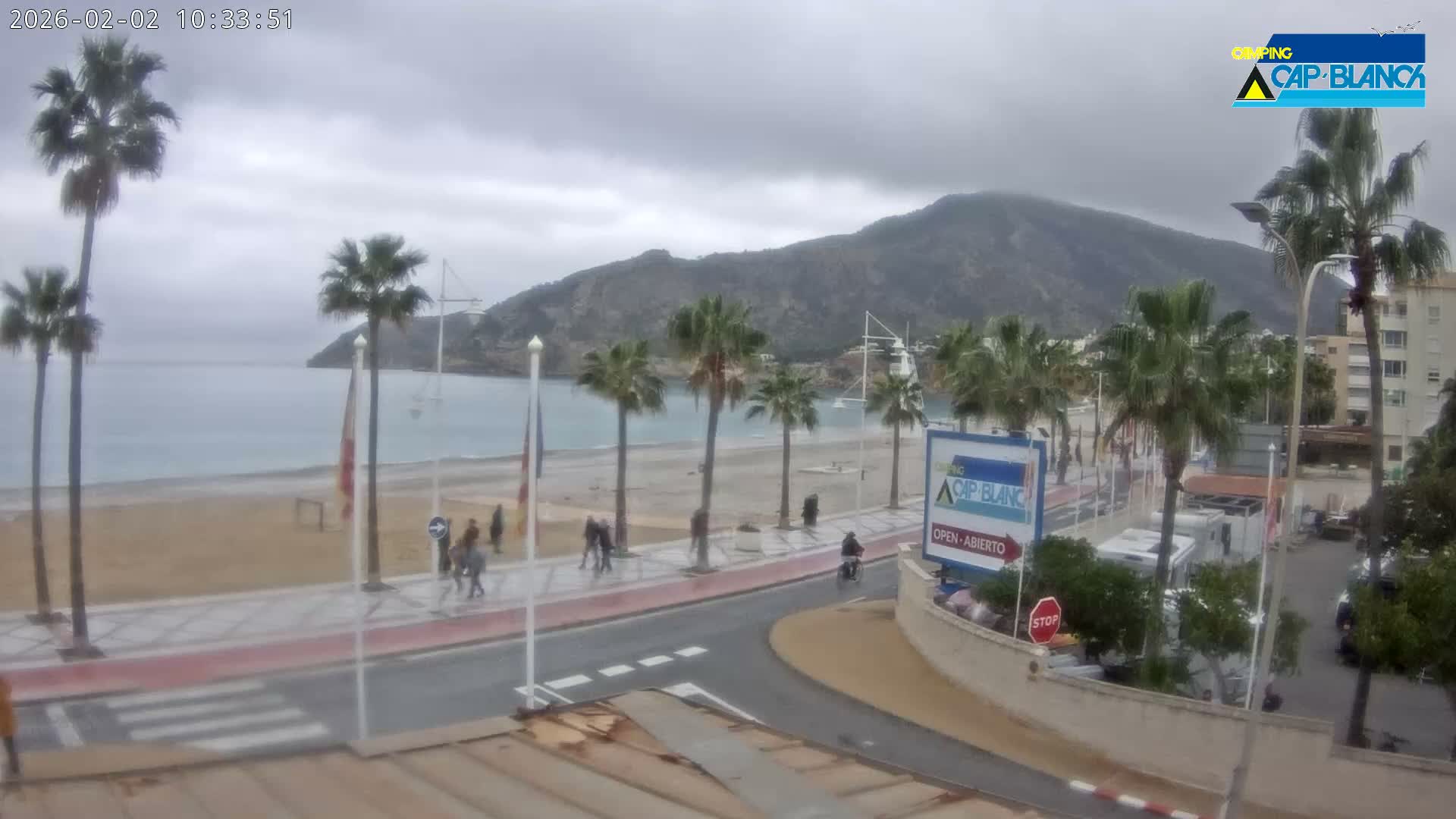 Altea, Albir Beach Live Cam -  Alicante, Valencia, Spain