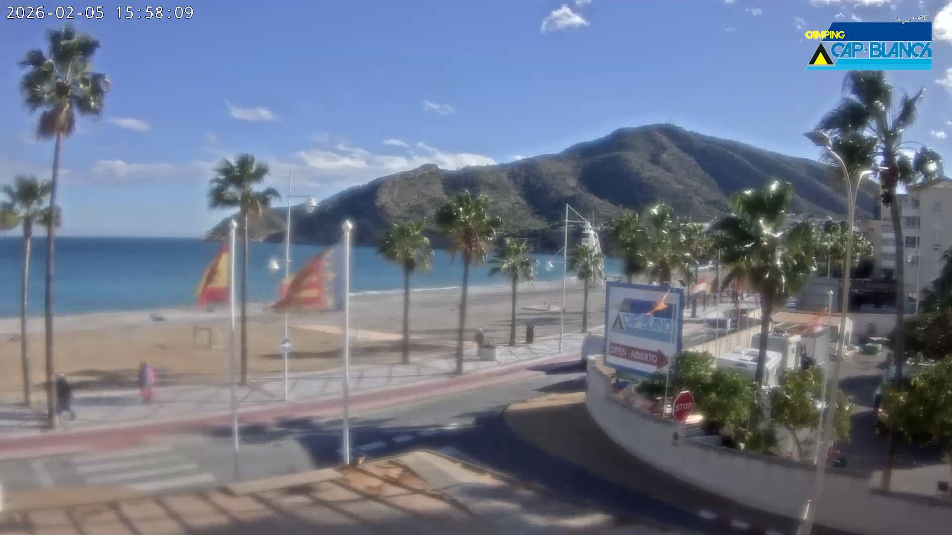 Altea, Albir Beach Live Cam -  Alicante, Valencia, Spain