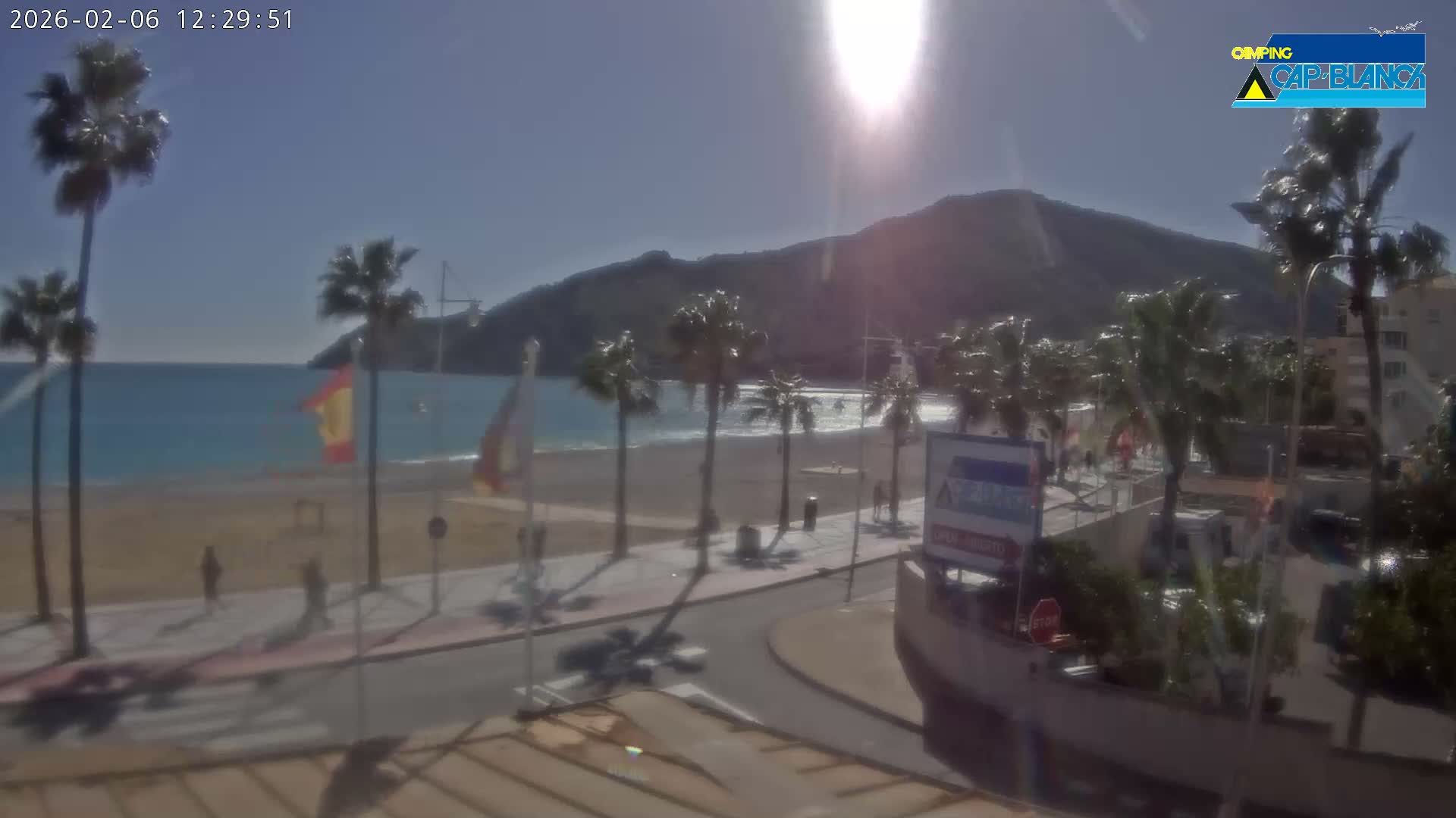 Altea, Albir Beach Live Cam -  Alicante, Valencia, Spain