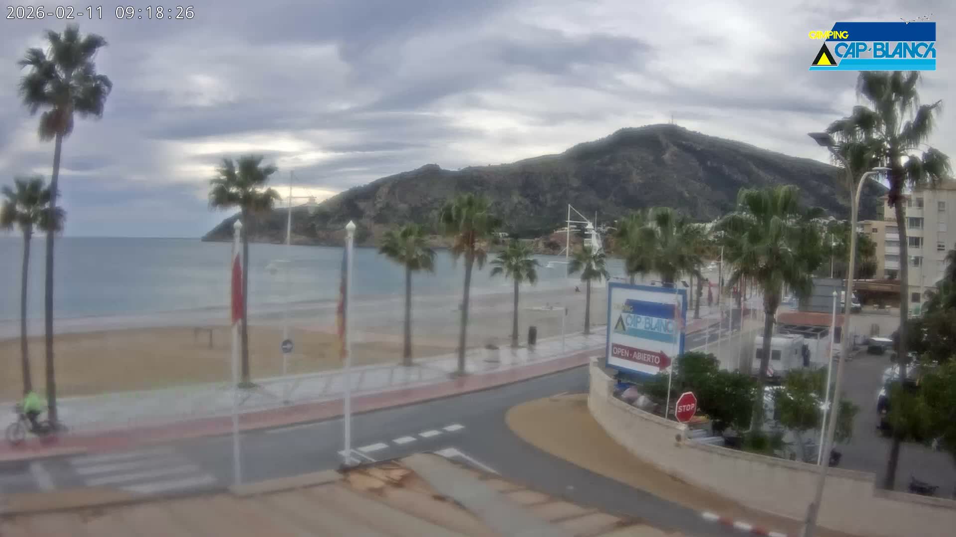 Altea, Albir Beach Live Cam -  Alicante, Valencia, Spain