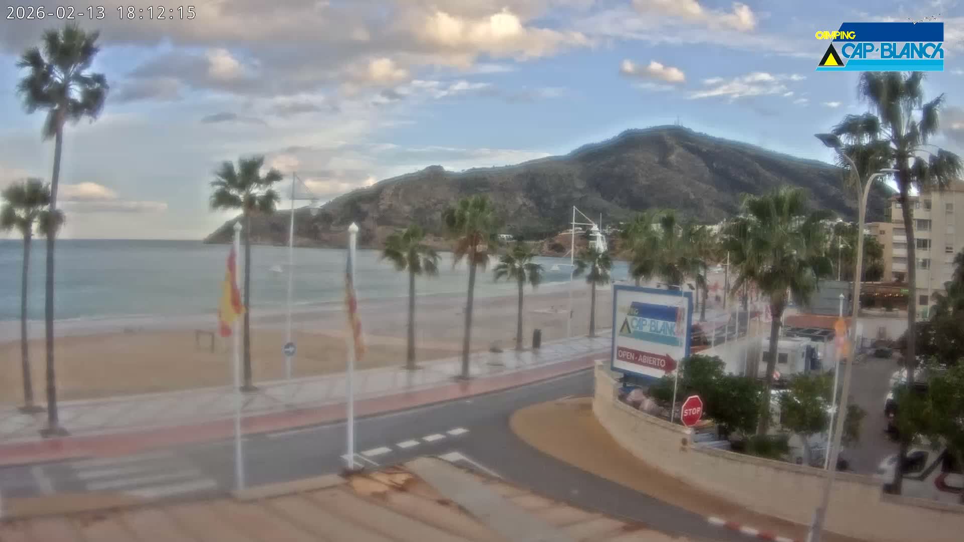 Altea, Albir Beach Live Cam -  Alicante, Valencia, Spain