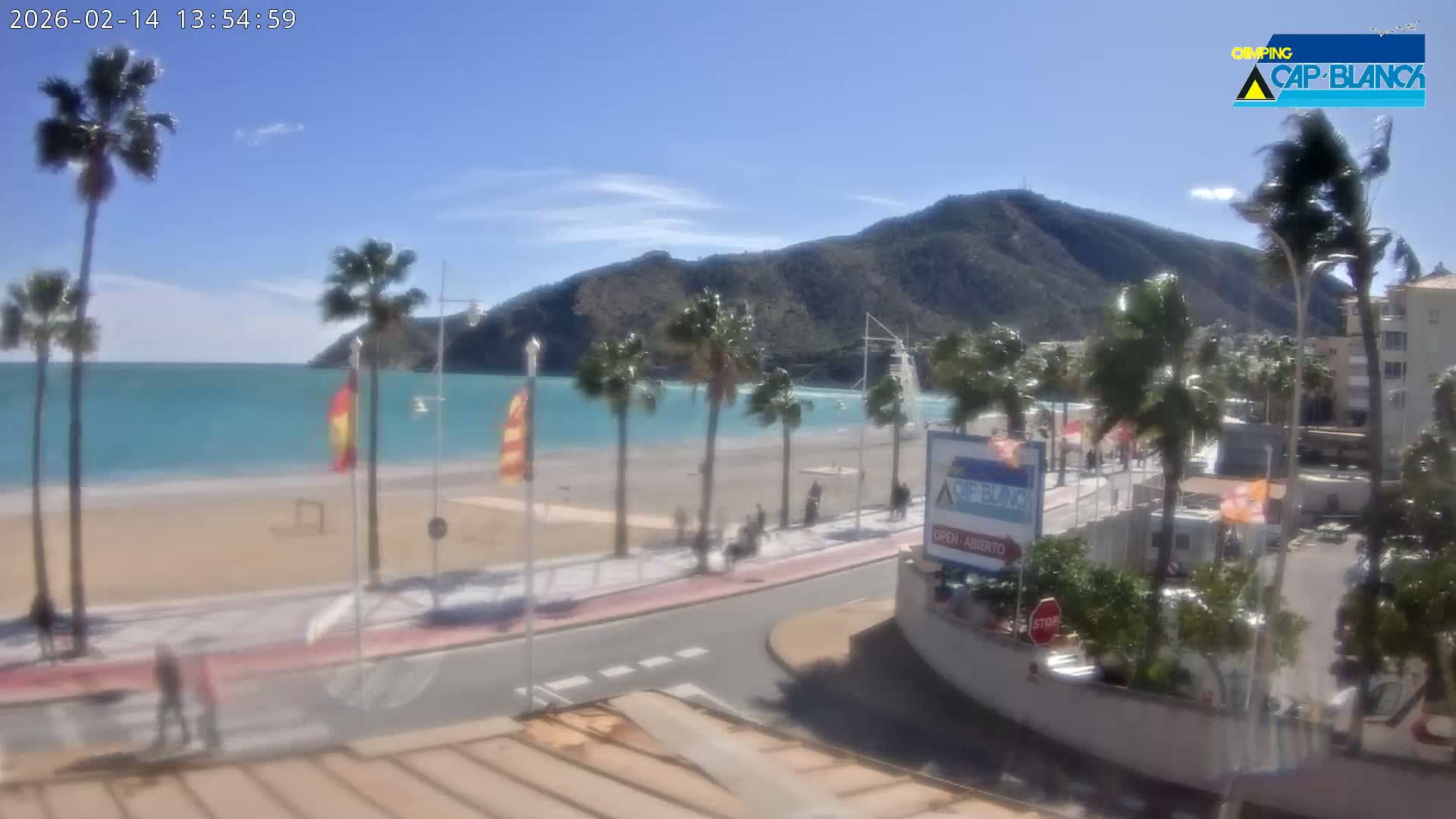 Altea, Albir Beach Live Cam -  Alicante, Valencia, Spain
