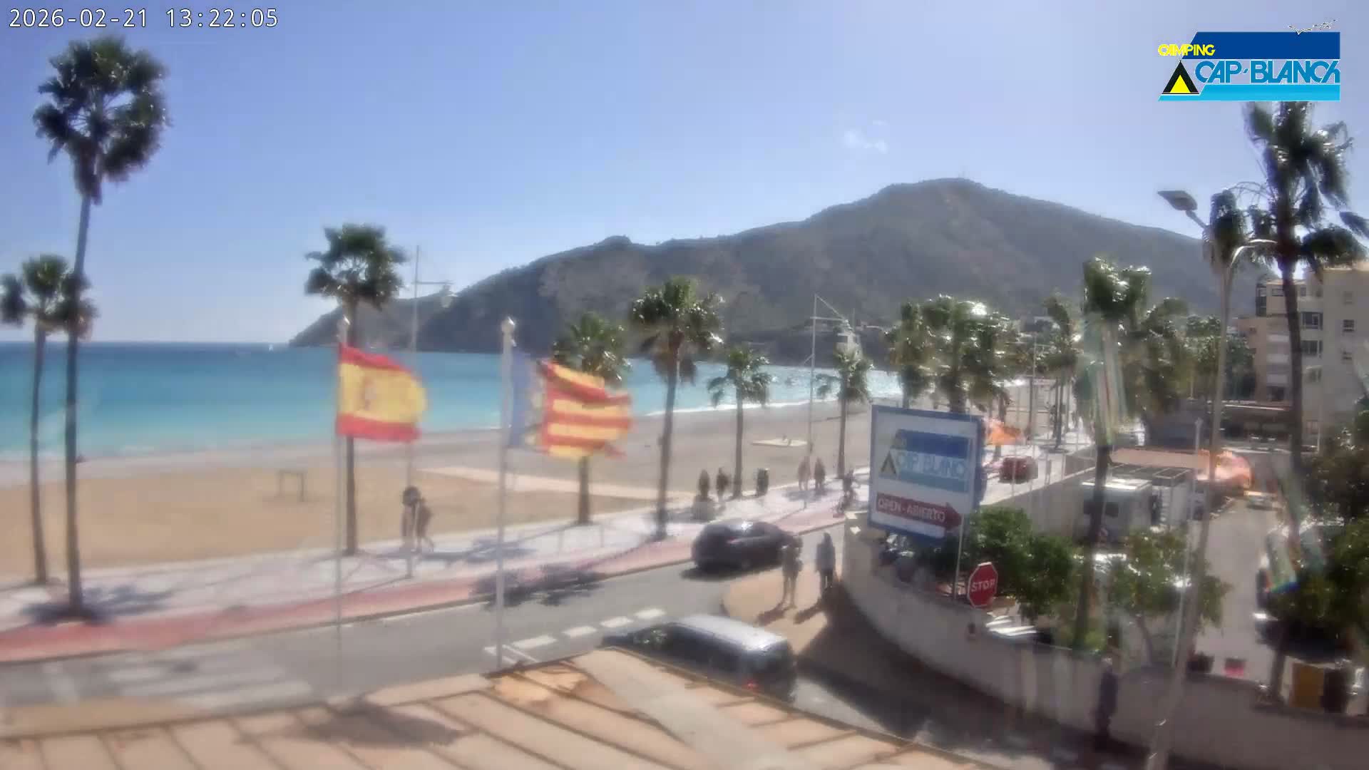 Altea, Albir Beach Live Cam -  Alicante, Valencia, Spain