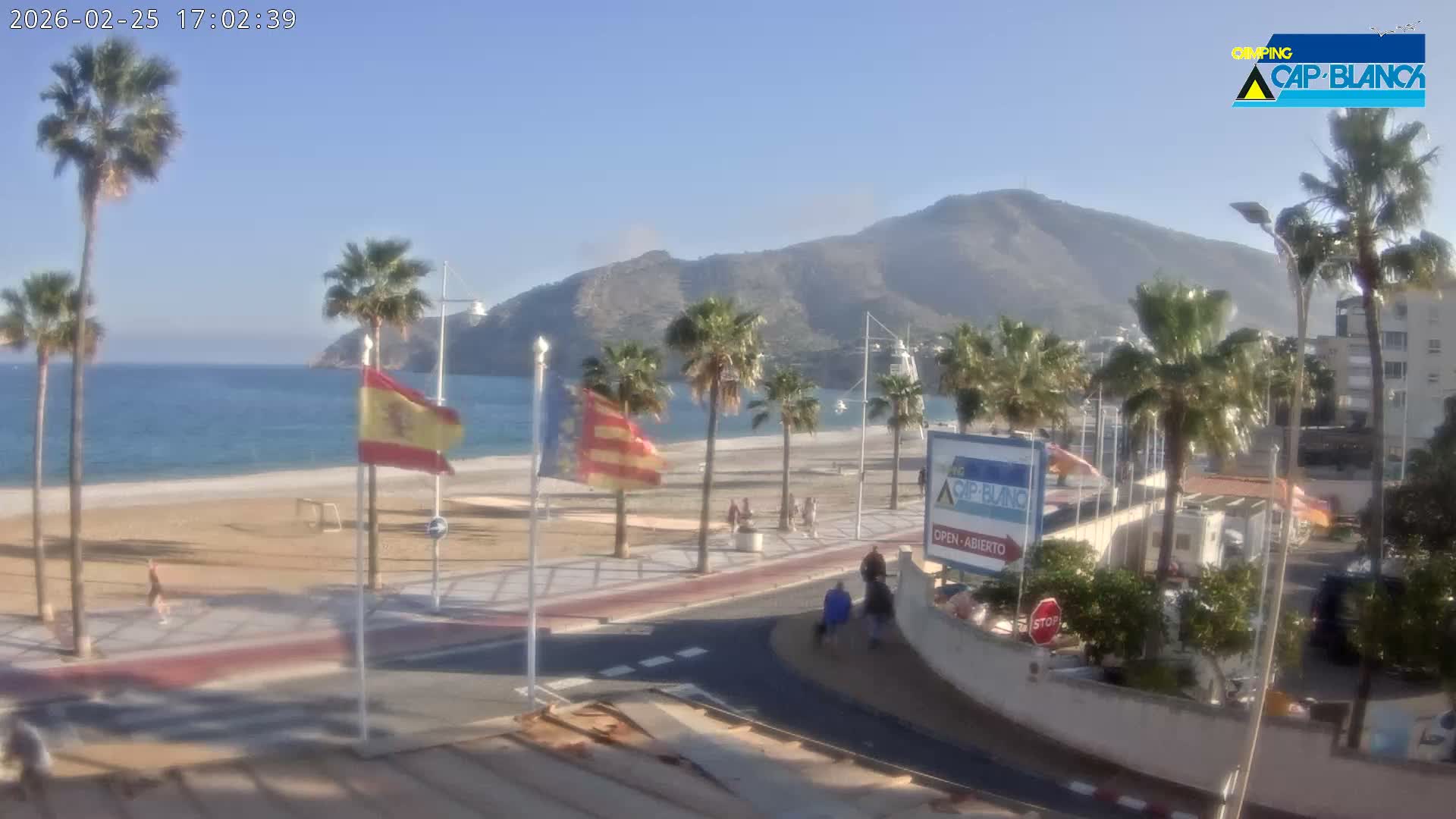 Altea, Albir Beach Live Cam -  Alicante, Valencia, Spain