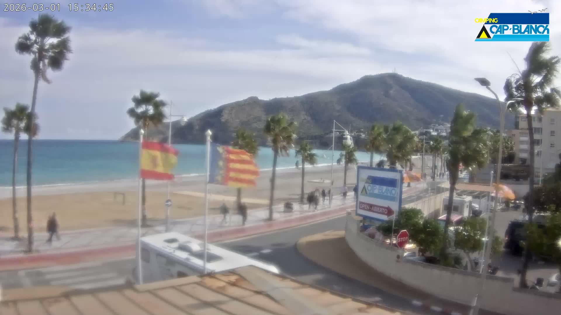 Altea, Albir Beach Live Cam -  Alicante, Valencia, Spain