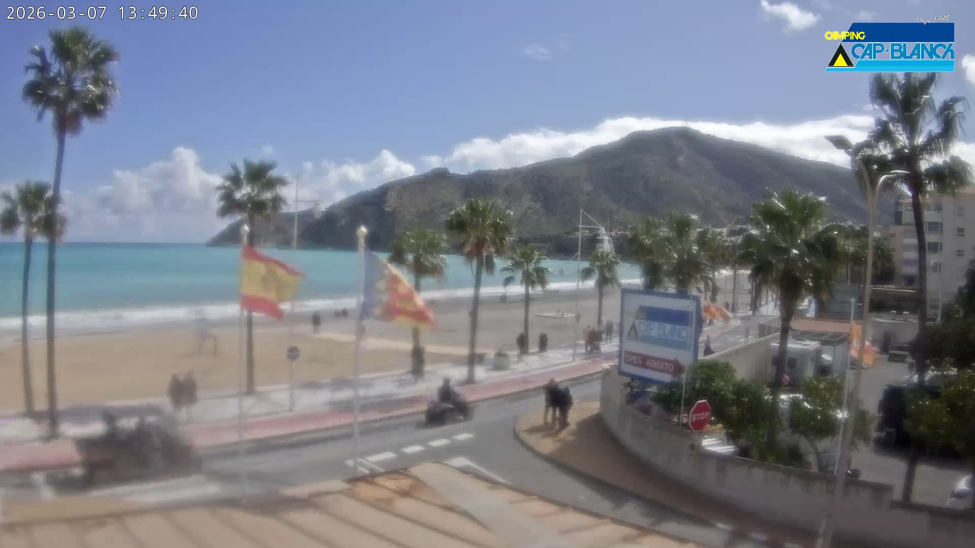 Altea, Albir Beach Live Cam -  Alicante, Valencia, Spain