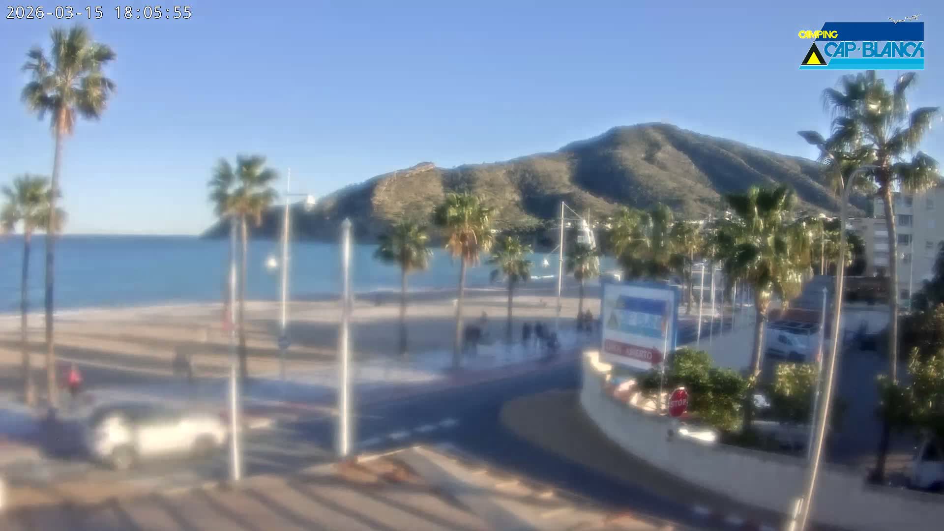 Altea, Albir Beach Live Cam -  Alicante, Valencia, Spain