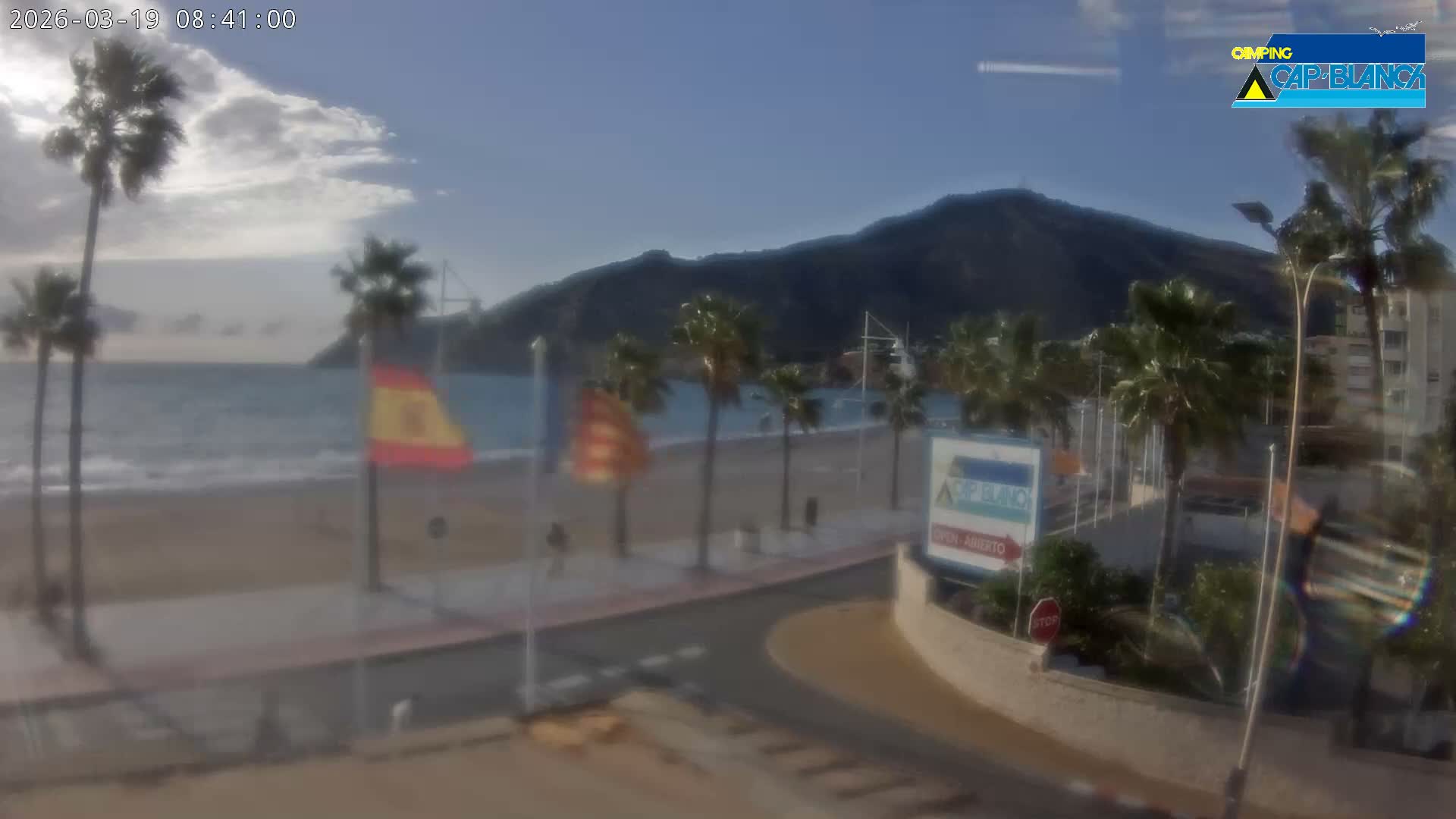 Altea, Albir Beach Live Cam -  Alicante, Valencia, Spain