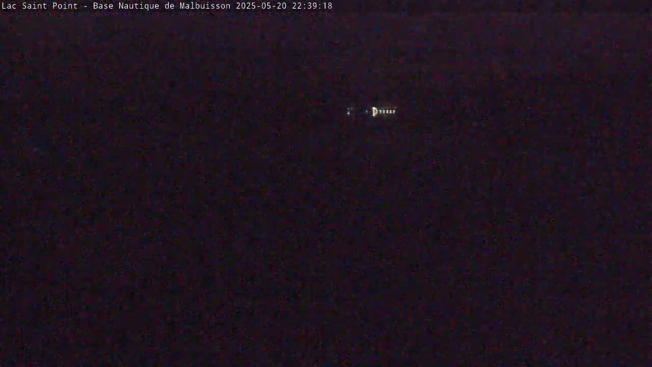 Malbuisson, Lac Saint Point Lake from Base Nautique de Malbuisson Nautical Base Live Cam -  Pontarlier, Doubs, Bourgogne-Franche-Comté, France