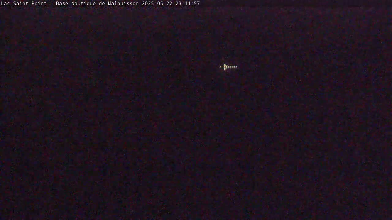 Malbuisson, Lac Saint Point Lake from Base Nautique de Malbuisson Nautical Base Live Cam -  Pontarlier, Doubs, Bourgogne-Franche-Comté, France