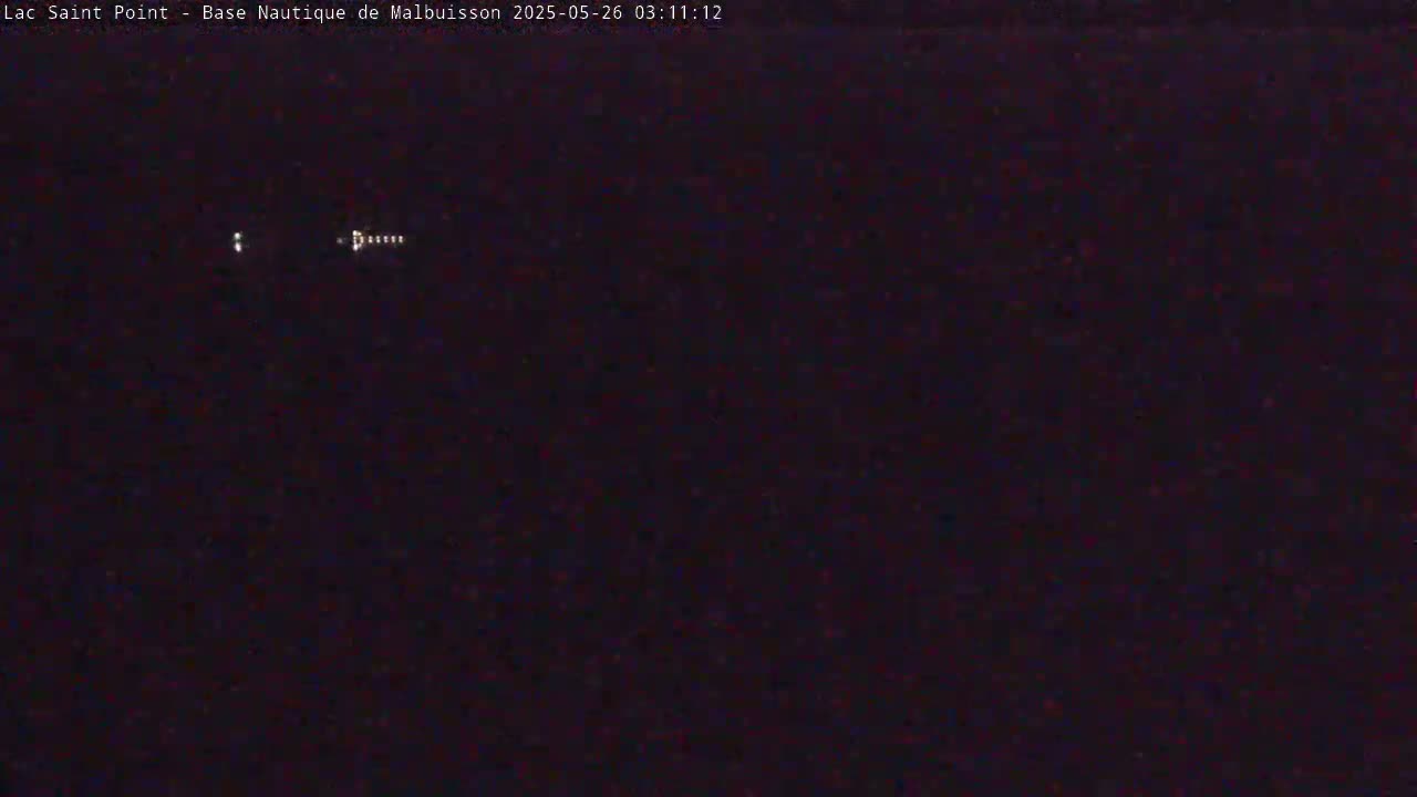 Malbuisson, Lac Saint Point Lake from Base Nautique de Malbuisson Nautical Base Live Cam -  Pontarlier, Doubs, Bourgogne-Franche-Comté, France