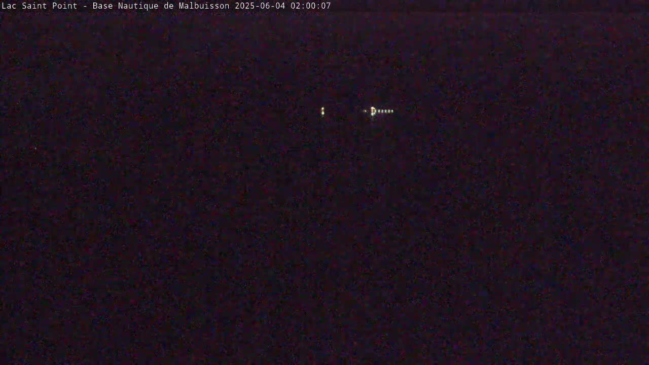 Malbuisson, Lac Saint Point Lake from Base Nautique de Malbuisson Nautical Base Live Cam -  Pontarlier, Doubs, Bourgogne-Franche-Comté, France