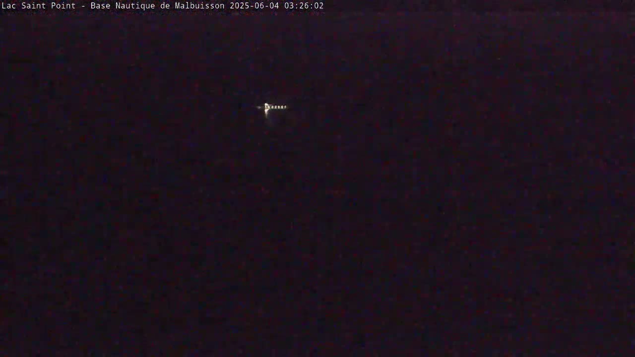 Malbuisson, Lac Saint Point Lake from Base Nautique de Malbuisson Nautical Base Live Cam -  Pontarlier, Doubs, Bourgogne-Franche-Comté, France