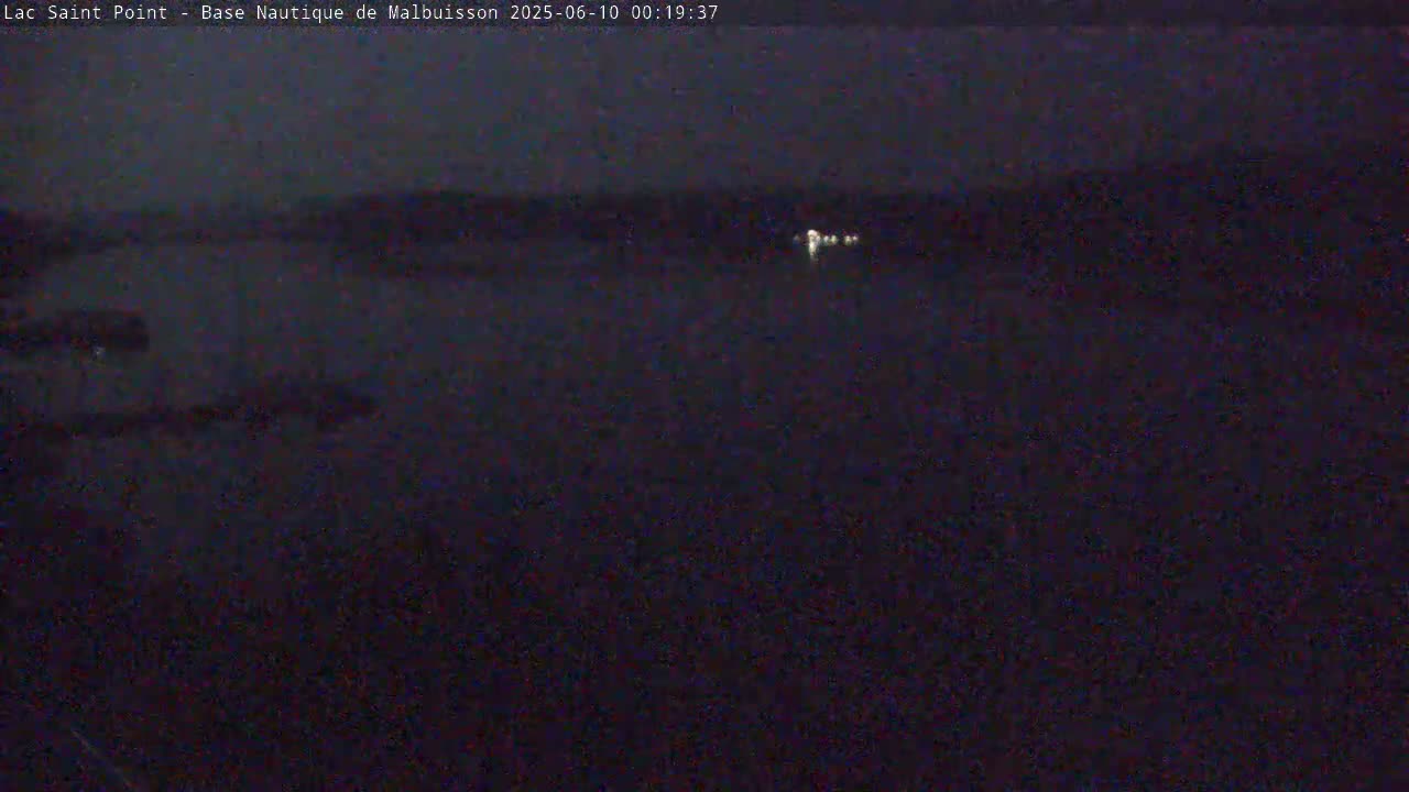 Malbuisson, Lac Saint Point Lake from Base Nautique de Malbuisson Nautical Base Live Cam -  Pontarlier, Doubs, Bourgogne-Franche-Comté, France