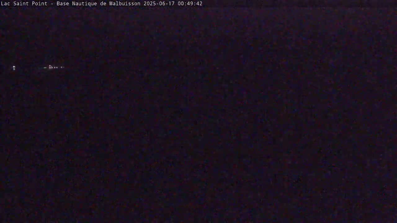 Malbuisson, Lac Saint Point Lake from Base Nautique de Malbuisson Nautical Base Live Cam -  Pontarlier, Doubs, Bourgogne-Franche-Comté, France